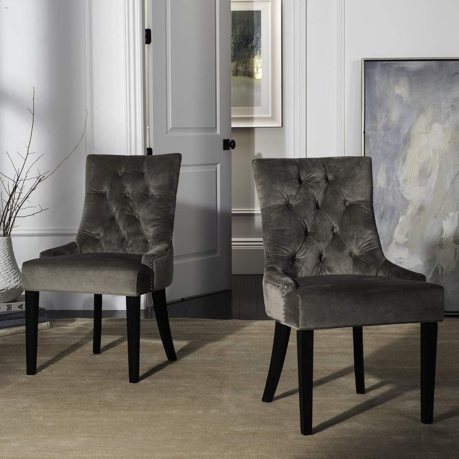 Abby 19''H Tufted Side Chairs (Set of 2)  - Safavieh