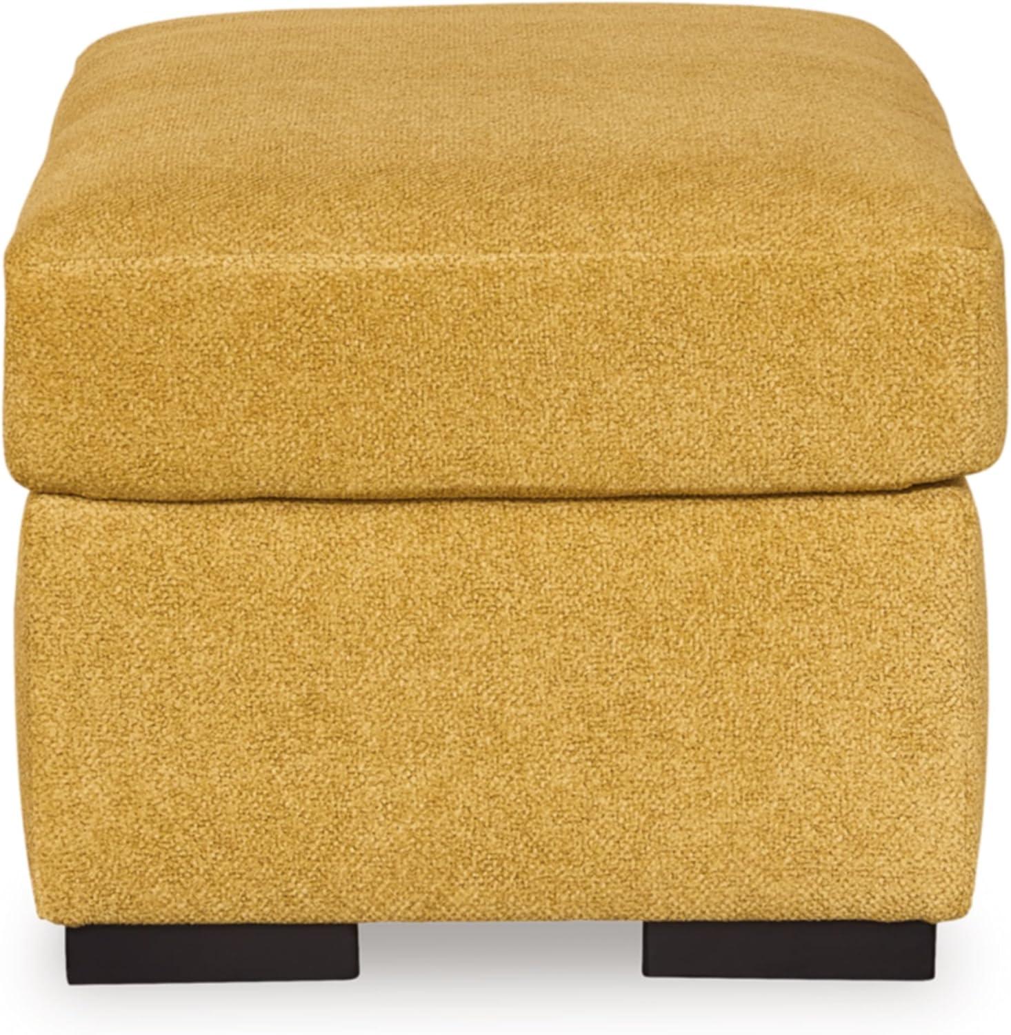 Signature Design by Ashley Keerwick Modern Ottoman, Sunflower Yellow