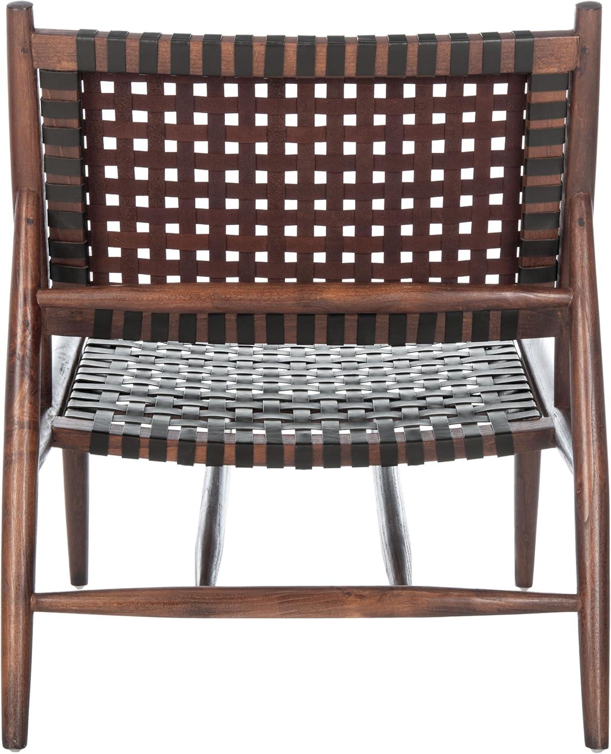 Soleil Accent Chair - ACH1001 - Brown/Brown - Safavieh