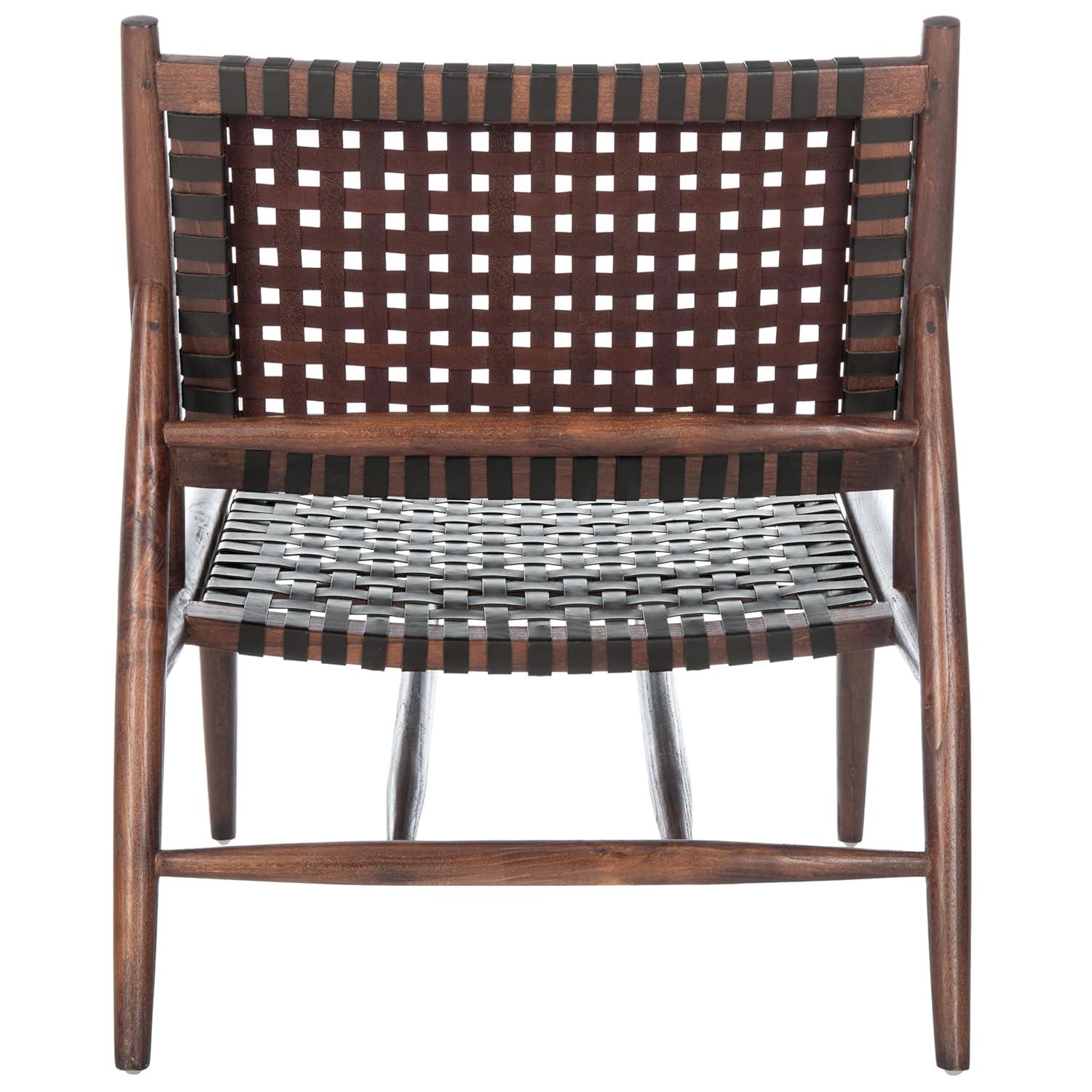 Soleil Accent Chair - ACH1001 - Brown/Brown - Safavieh