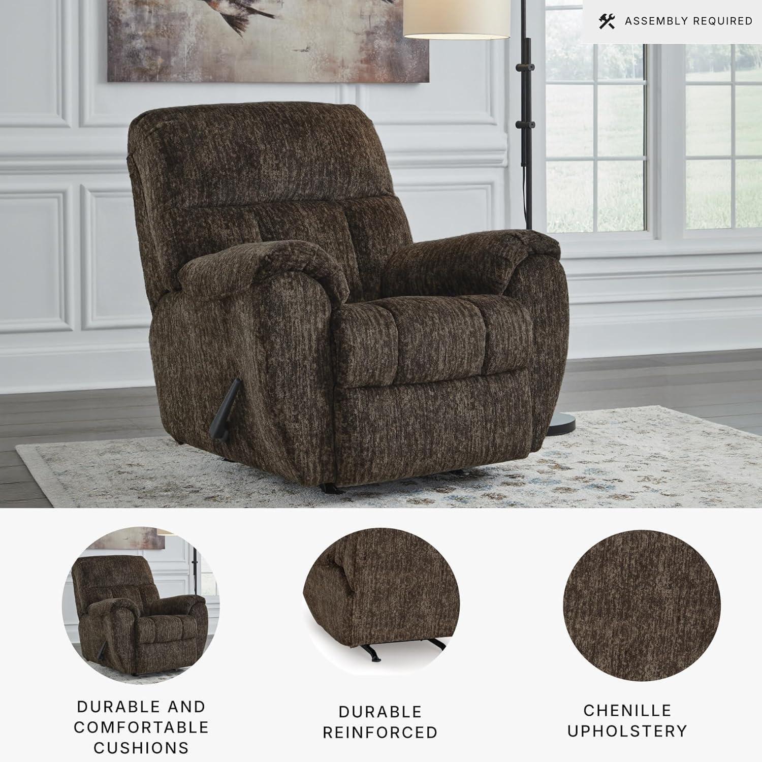 Signature Design by Ashley Freyeburg Walnut Power Recliner