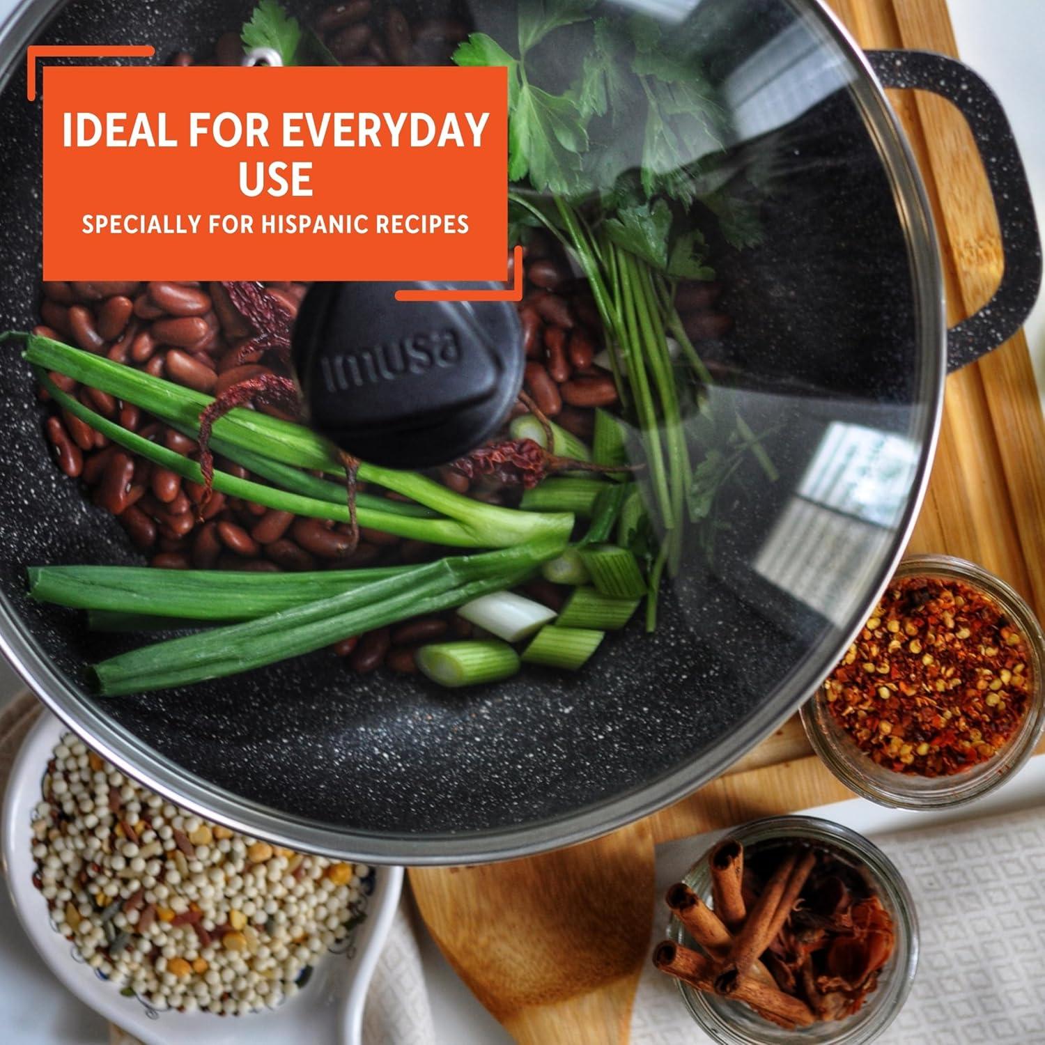 IMUSA 3.5 Quart Nonstick Fuzion Dutch Oven