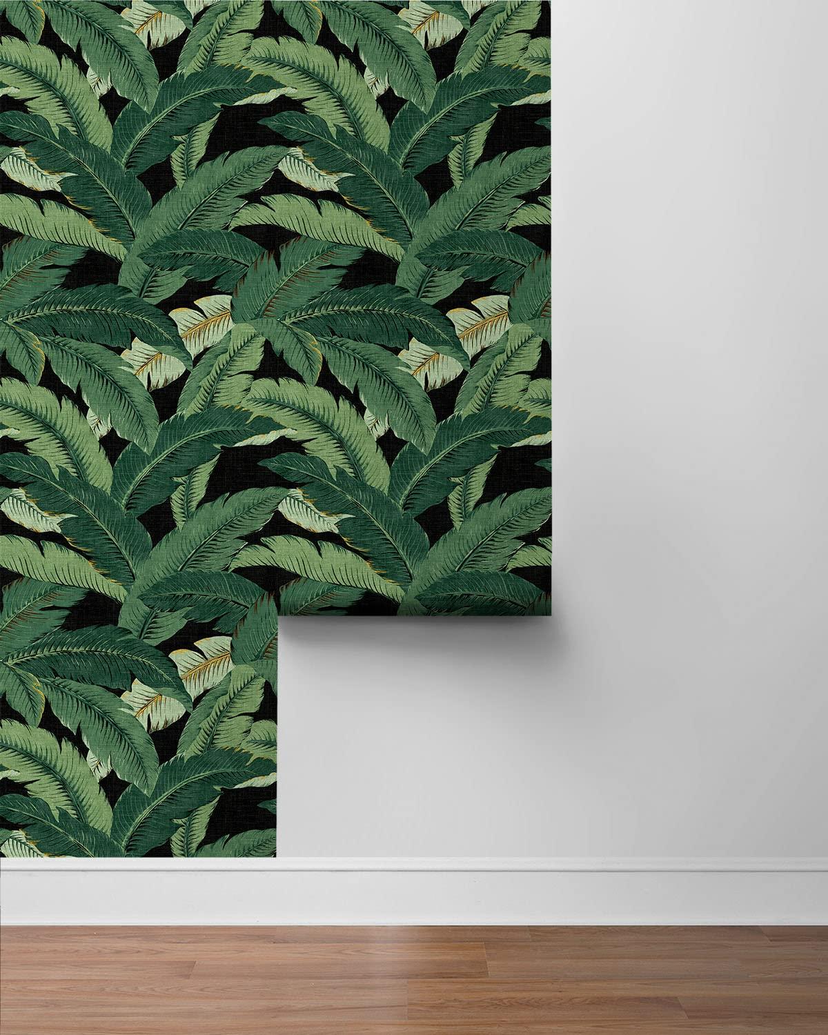 Tommy Bahama Swaying Palms 18' L x 20.5" W Peel & Stick Wallpaper Roll