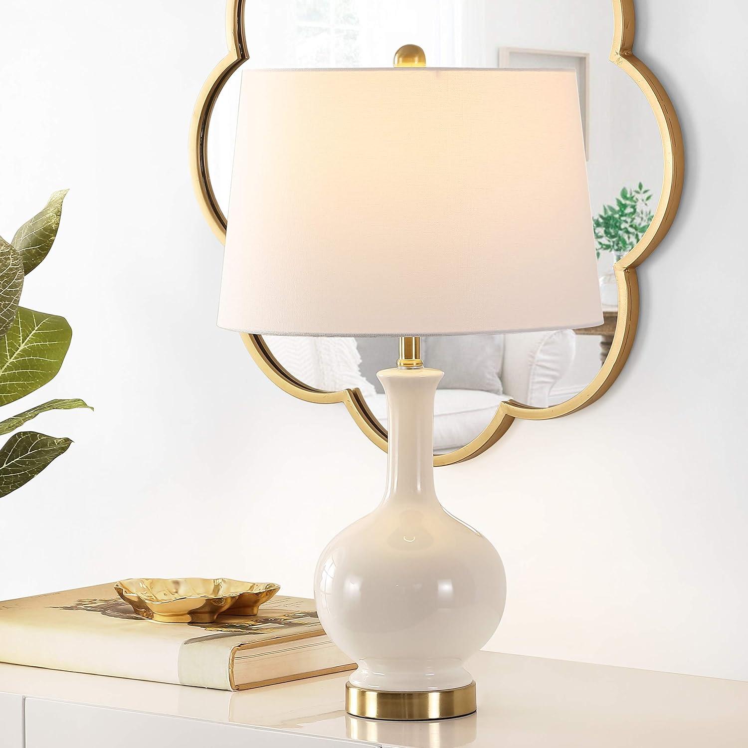 Bowie Table Lamp - 26 Inch Height - TBL4346 - Cream - Safavieh