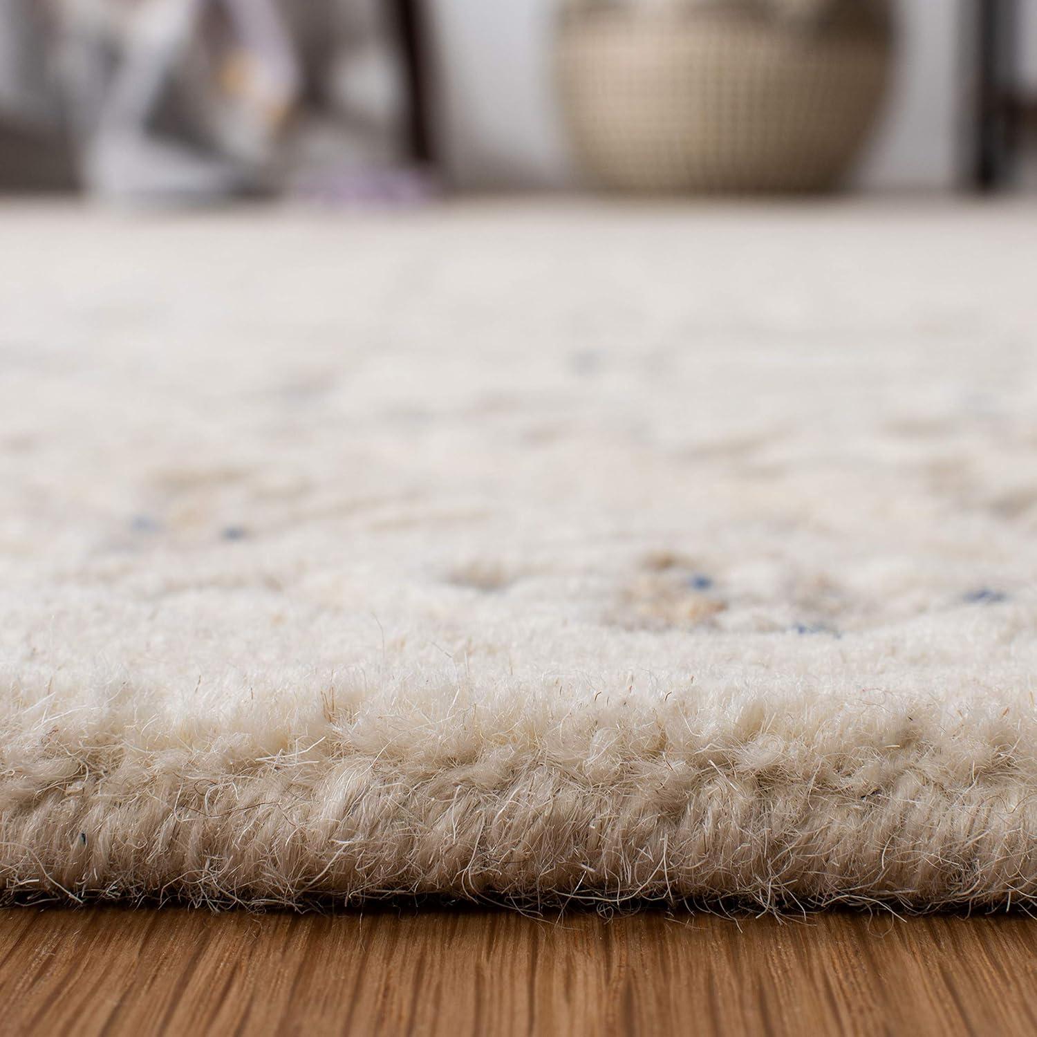 Glamour GLM660 Hand Tufted Indoor Area Rug - Ivory/Beige - 5'x8' - Safavieh