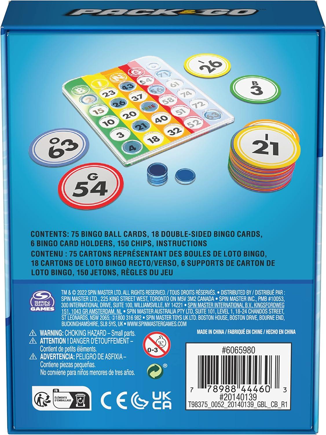 SMGA 6065980 - BINGO SET PACK AND GO