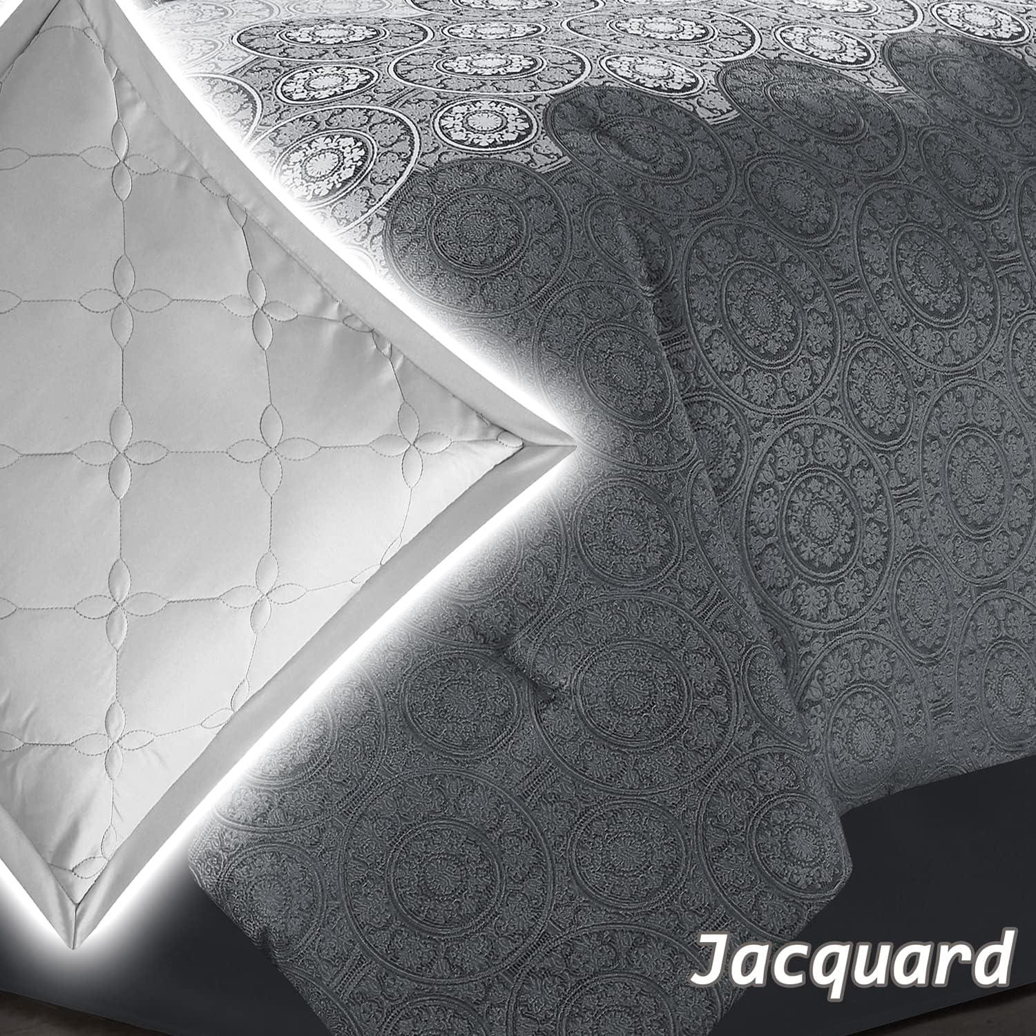 Nanshing America, Inc Pierre 7 Piece Luxury Glam Comforter Set & Reviews | Wayfair