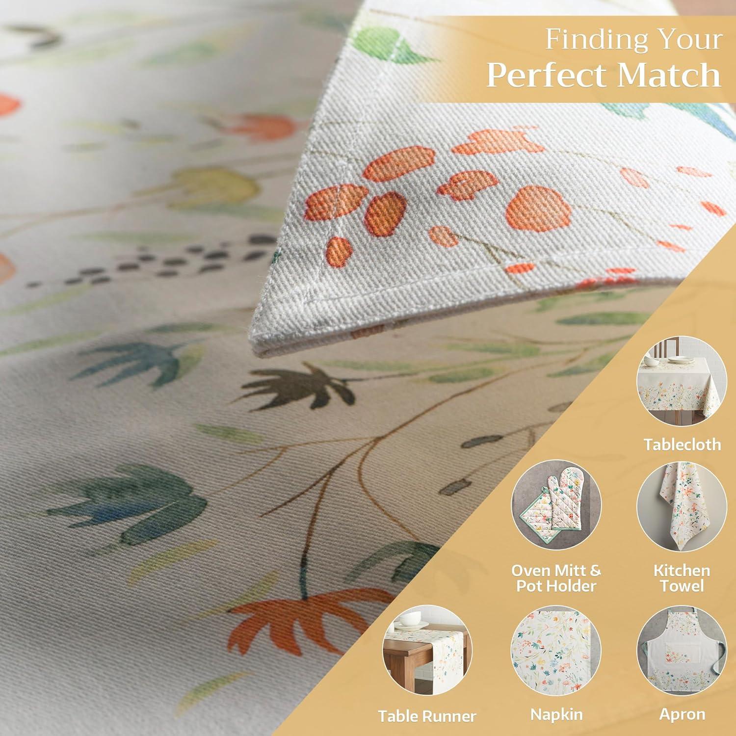 Maison d' Hermine Placemats Set of 4 100% Cotton Washable Cloth Place Mats, Reusable Table Mats for Kitchen Dining Decoration, Party, Wedding, Restaurant Spring/Summer (Limoncello, 13" x 19")