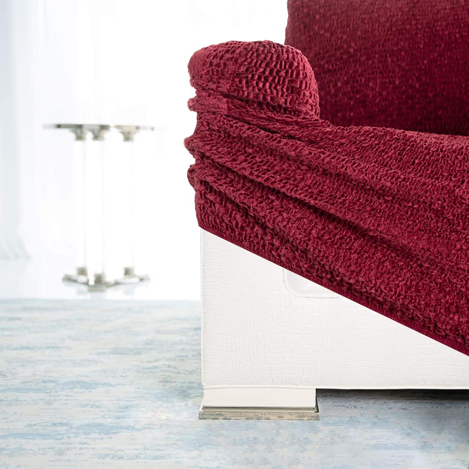 Stretchy Slipcover for Corner Sofa - Soft to Touch & Easy to Clean - Velvet Collection