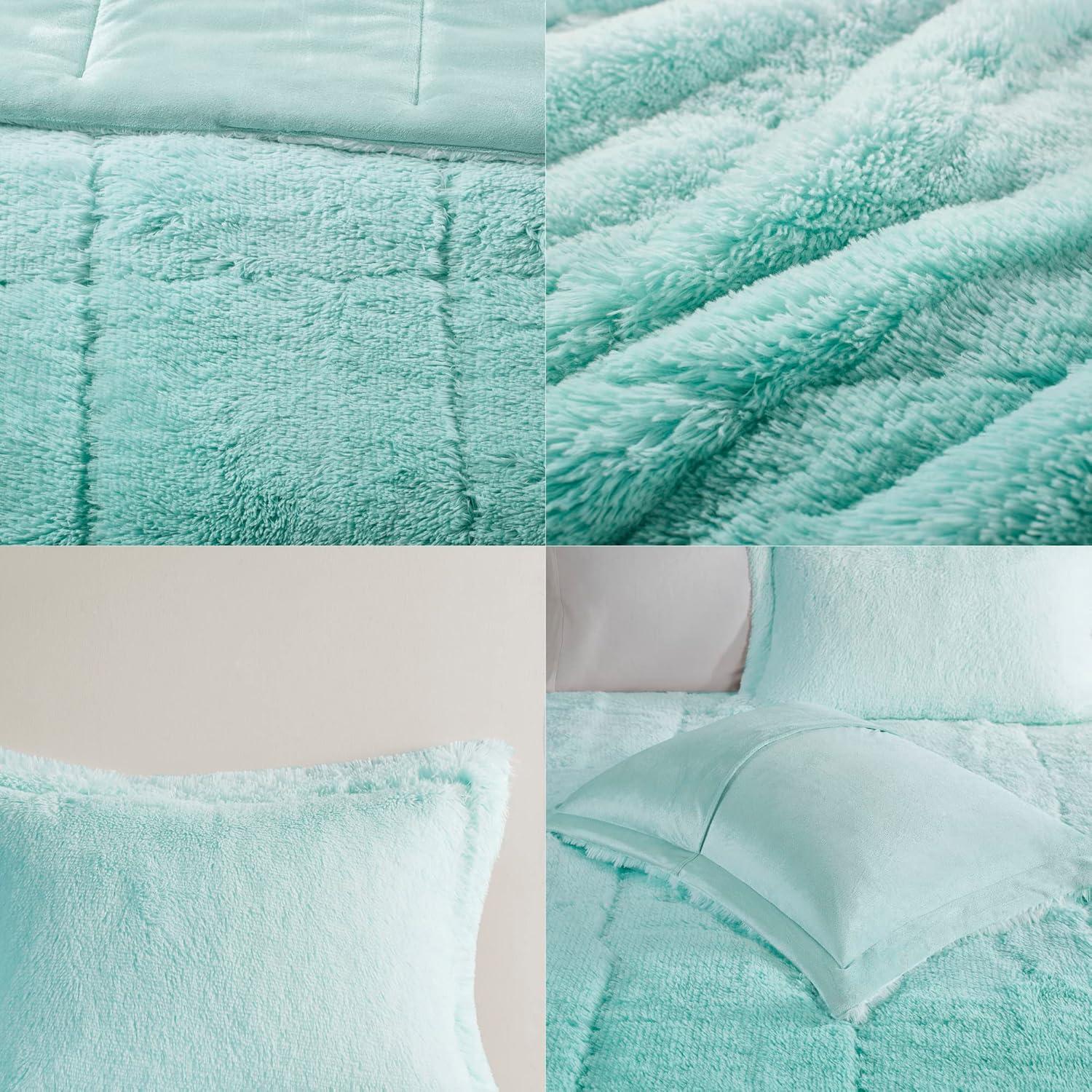 Intelligent Design Brielle Malea Shaggy Faux Fur Comforter Mini Set