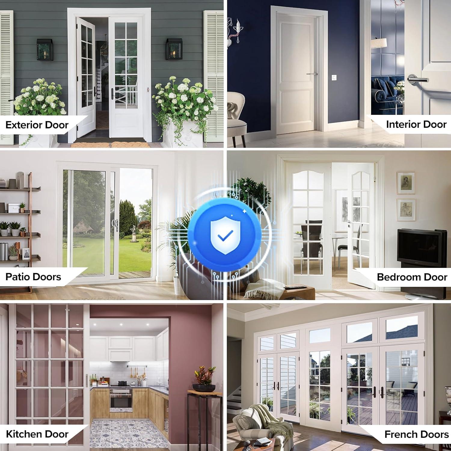 Magnetic Screen Door with Upgraded PET Material Mesh- Easy Installation, Tear-Resistant, Pet and Kid Friendly Screen 38"X84" Fit Door Size 36"X82"