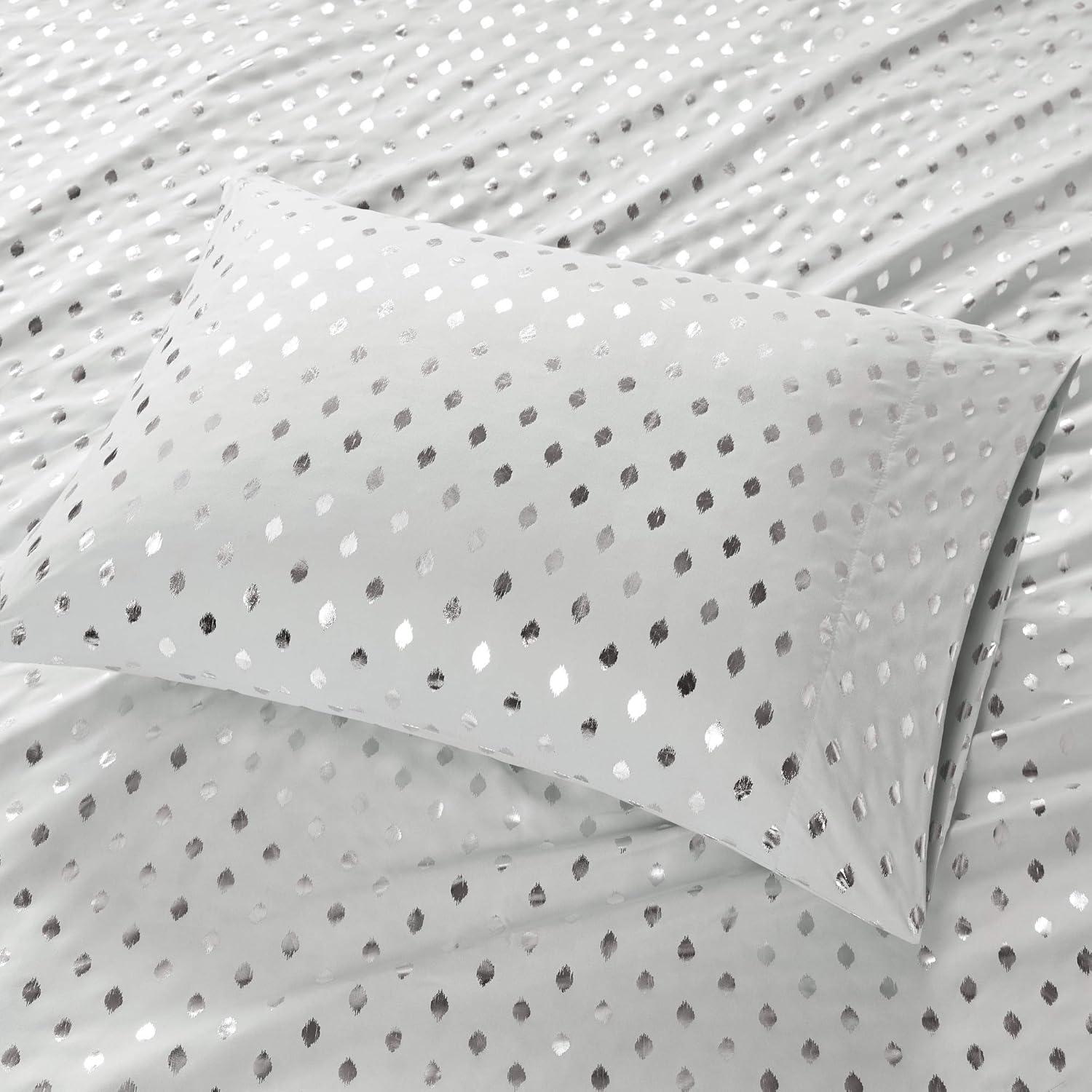 Metallic Dot Printed Sheet Set