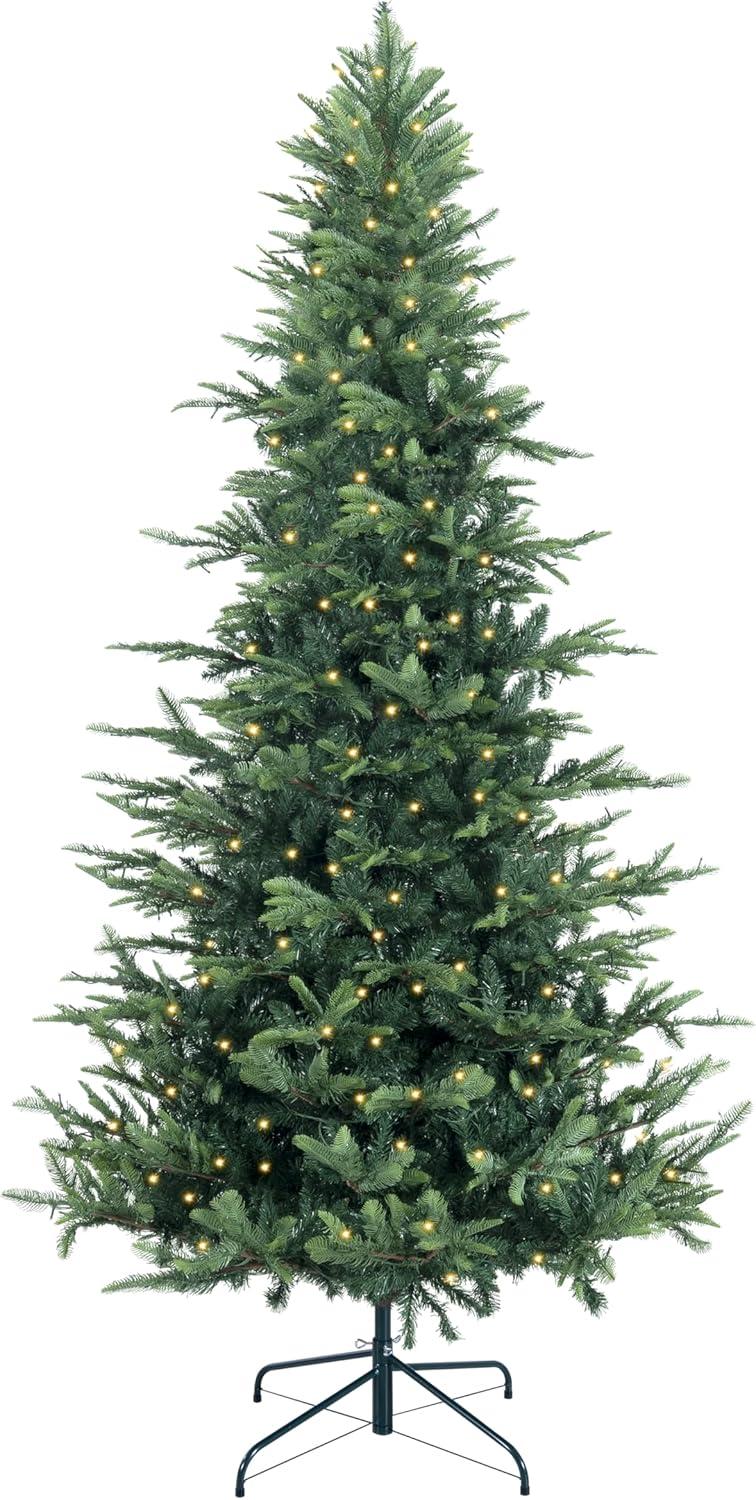 9ft Green Artificial Christmas Tree with 1100 Lights