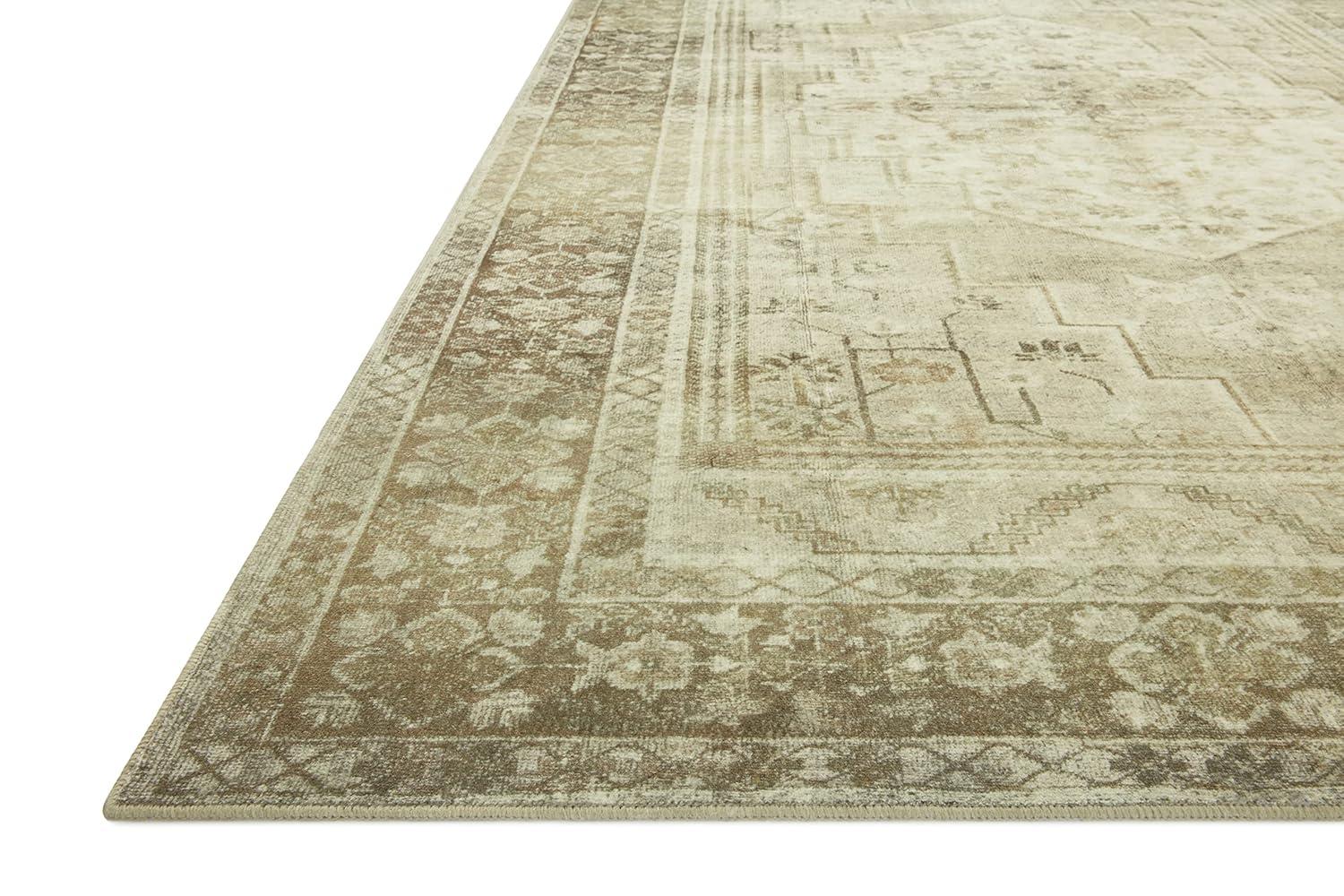 Magnolia Home by Joanna Gaines x Loloi Magnolia Home By Joanna Gaines X Loloi Banks Machine Washable Natural / Granite Area Rug