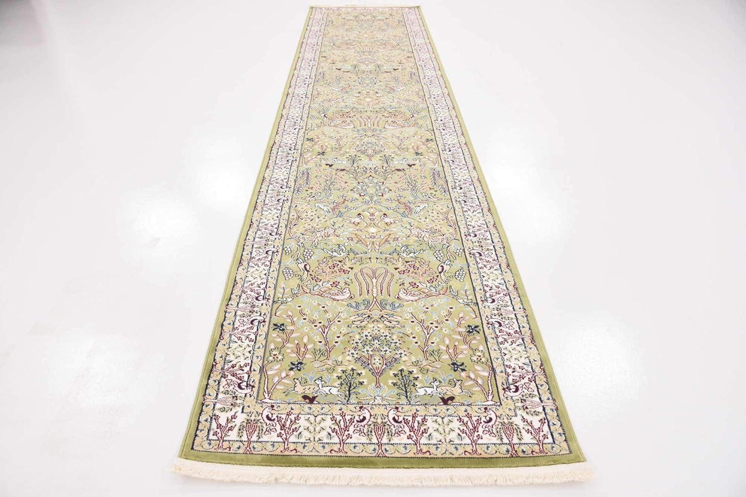 Narenj Bristol Green 3' 0 x 13' 0 Runner Rug