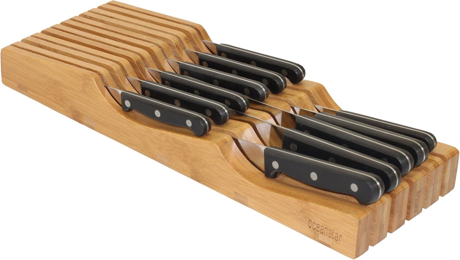 Oceanstar In-Drawer  Knife Organizer