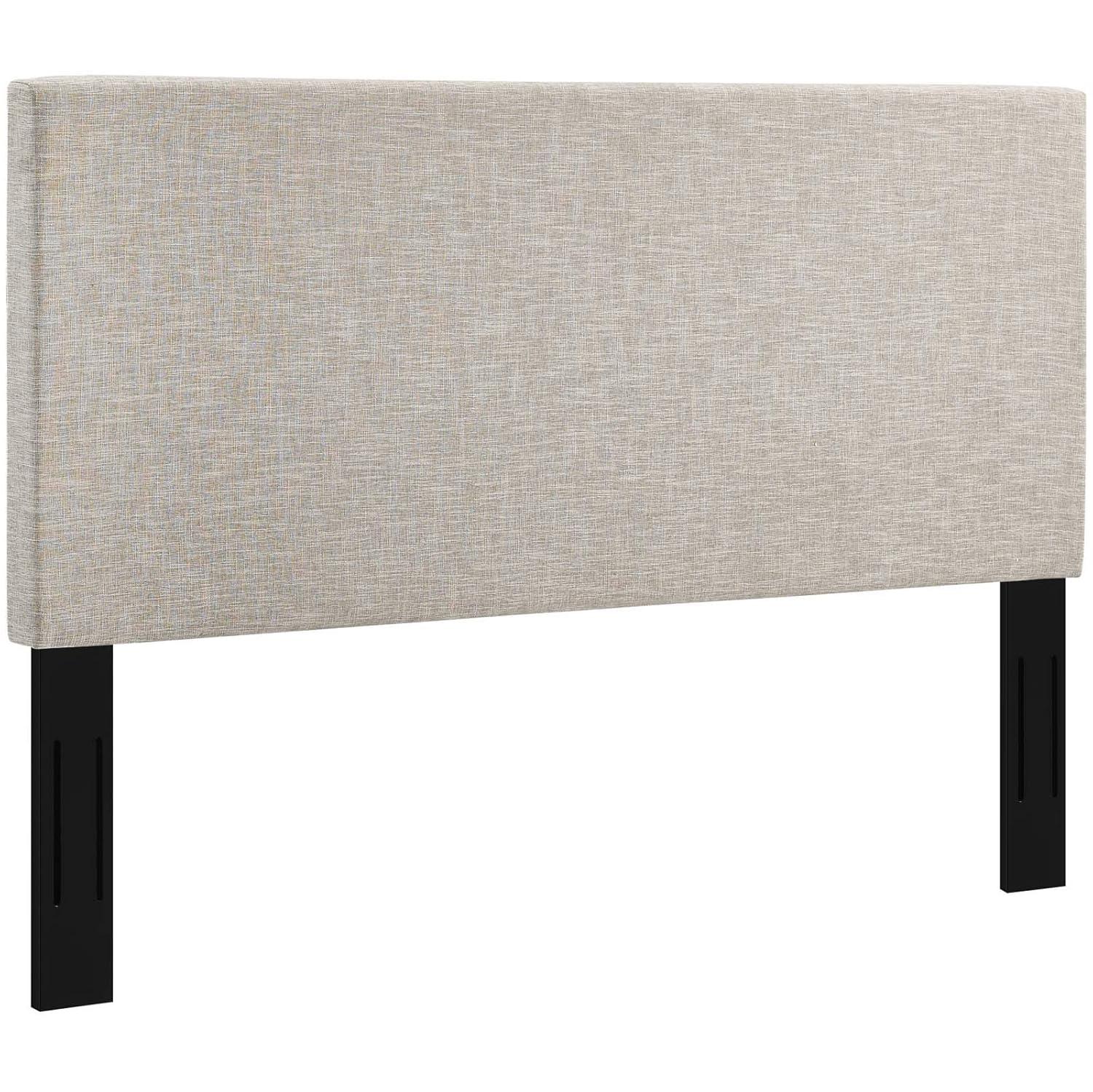 Modway Carson Carrington Stryn Upholstered Linen Fabric Headboard