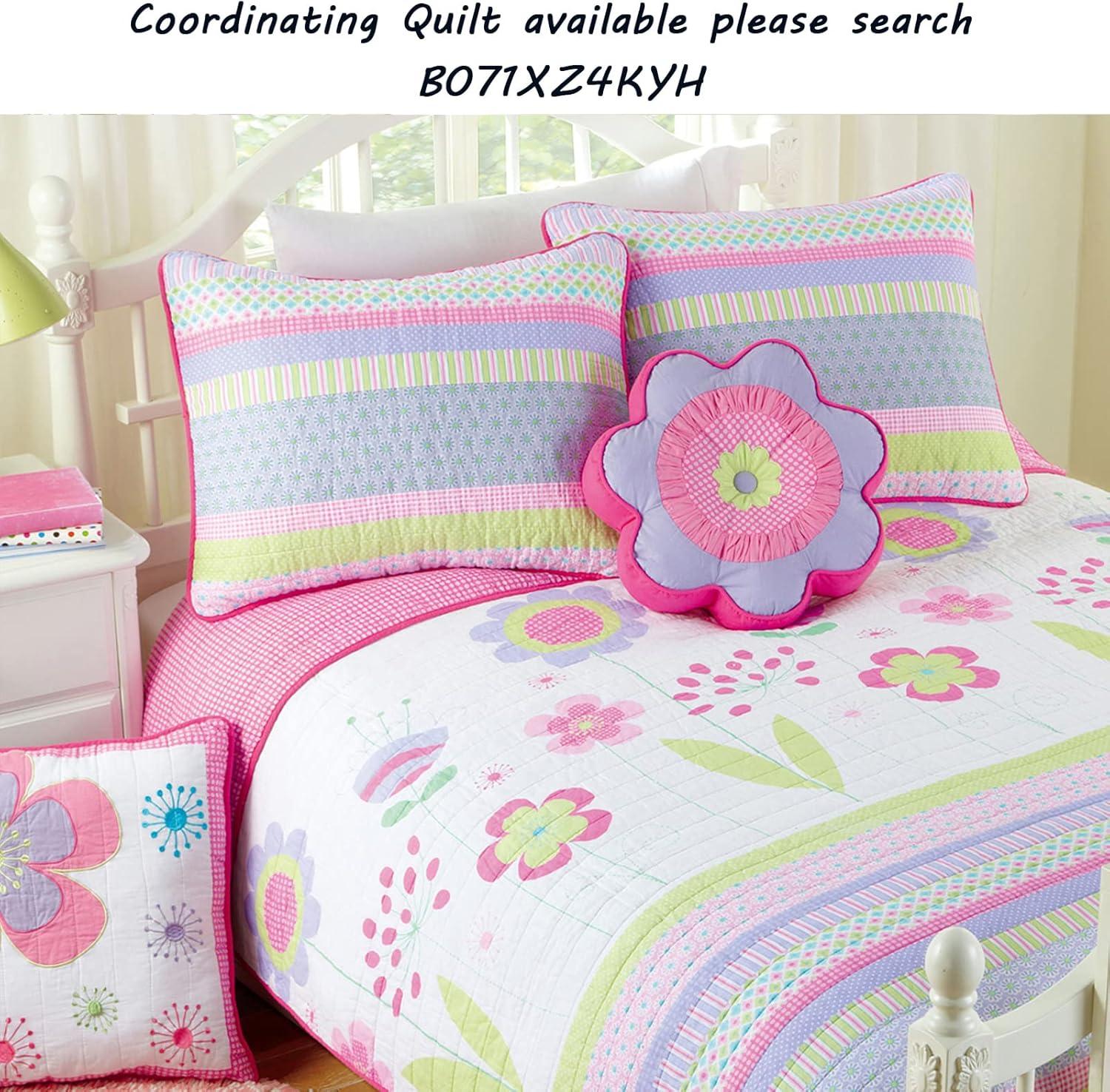 Cozy Line Home Fashion Blossom Floral Cotton Throw Pillow