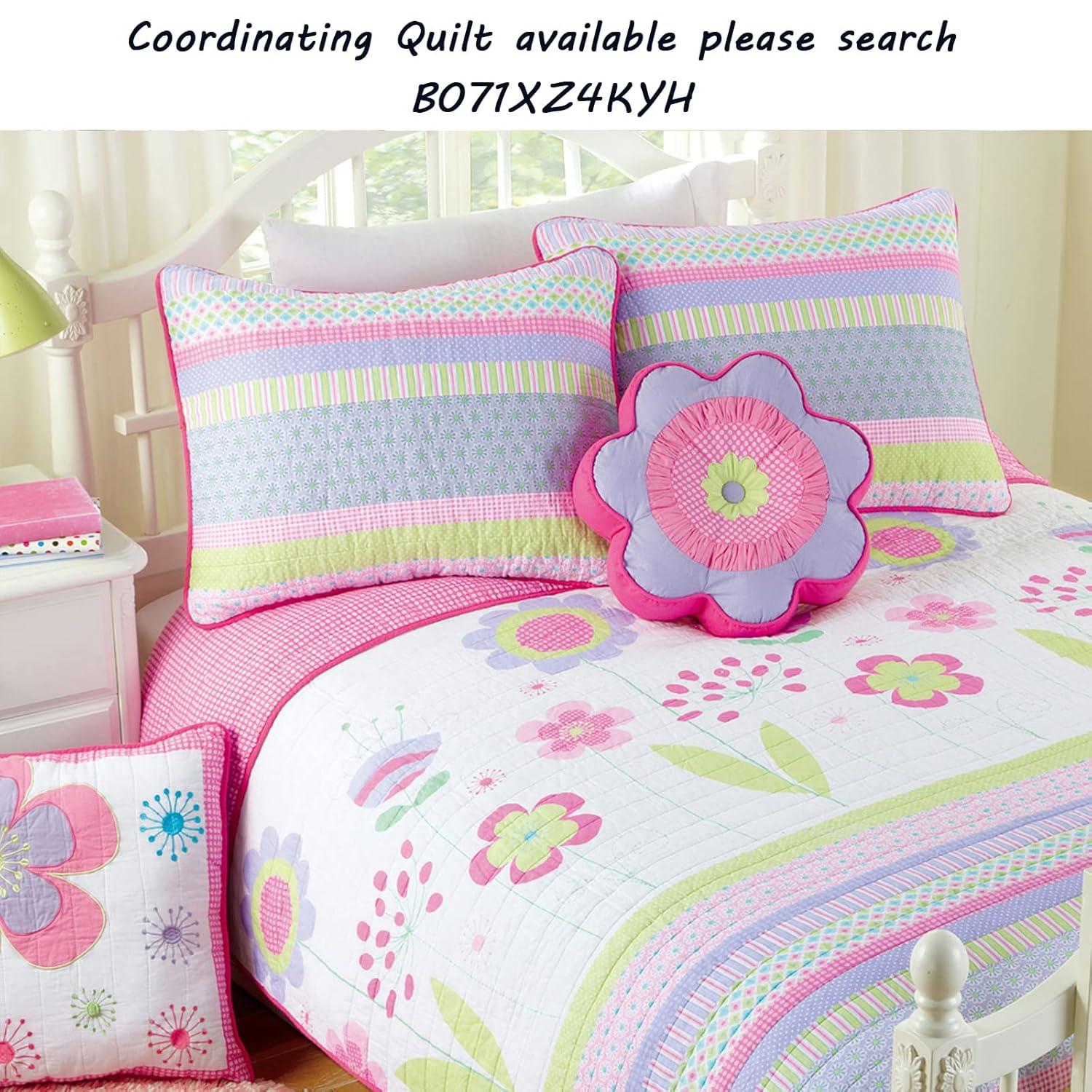 Cozy Line Home Fashion Blossom Floral Cotton Throw Pillow