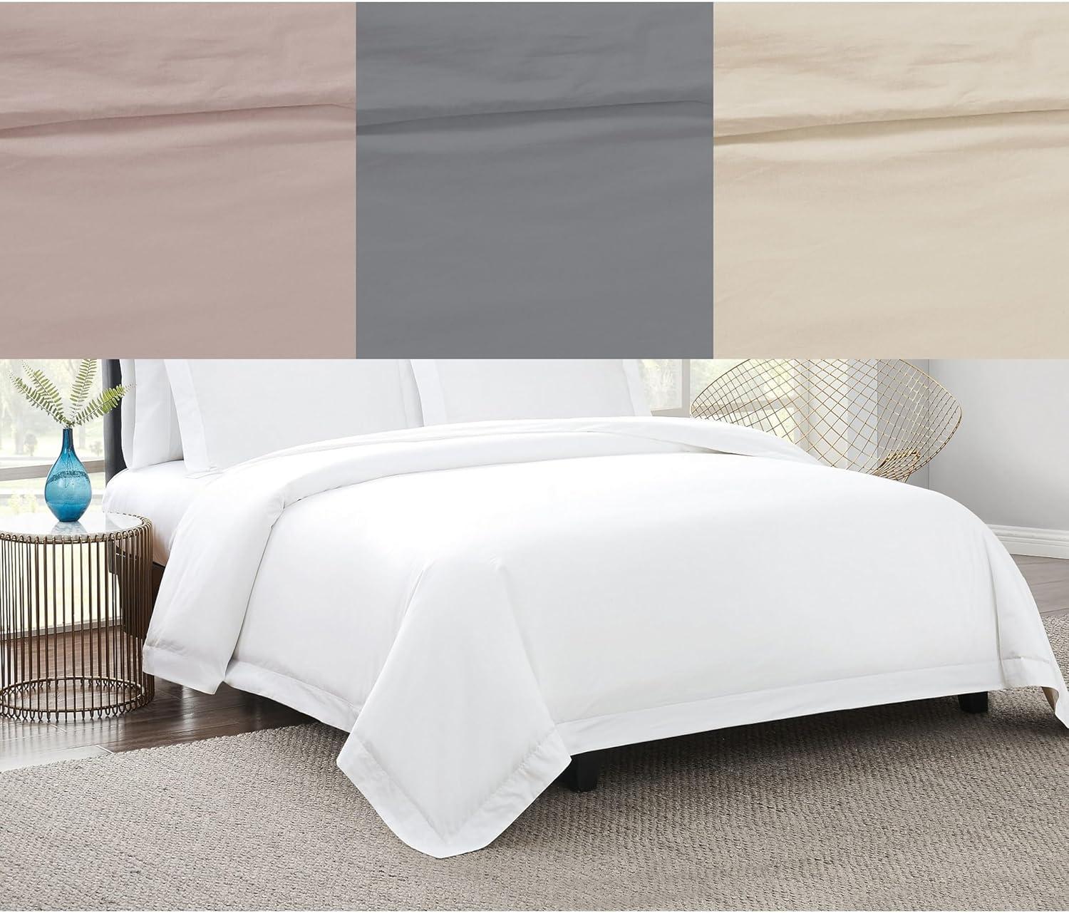 Vince Camuto Vince Camuto 400TC Percale Cotton Duvet Set