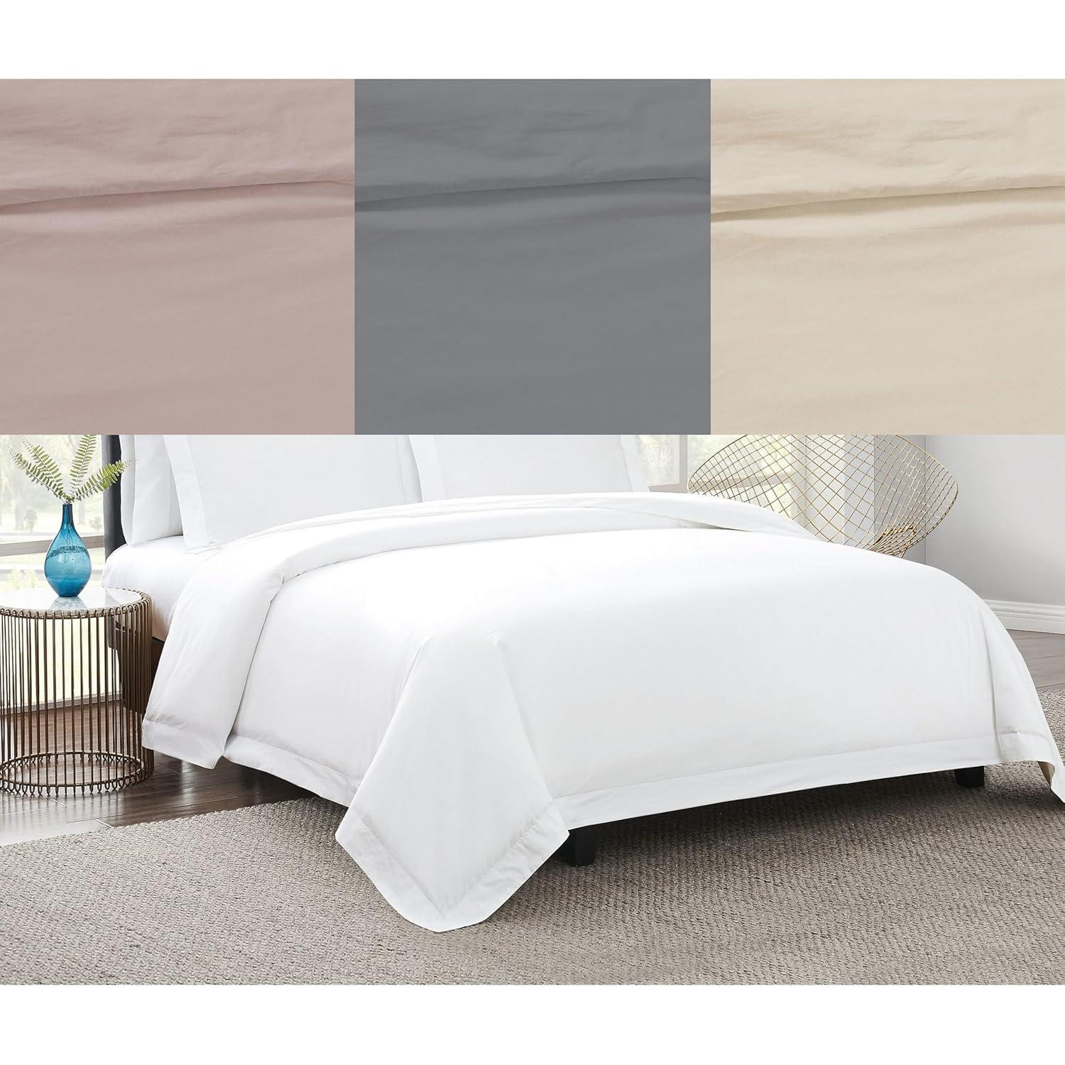 Vince Camuto Vince Camuto 400TC Percale Cotton Duvet Set