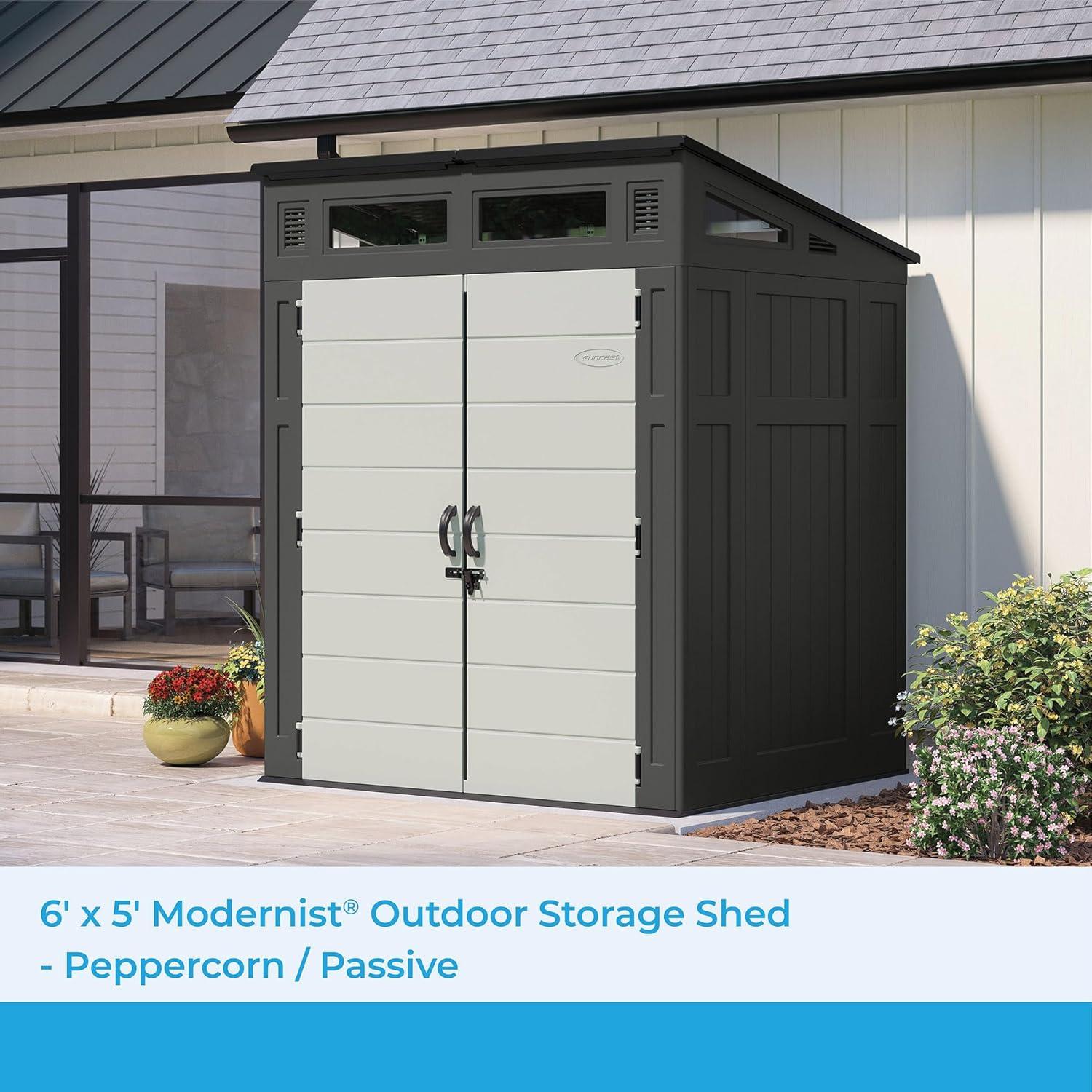 Suncast Suncast Modernist® 6 Ft. X 5 Ft. Storage Shed