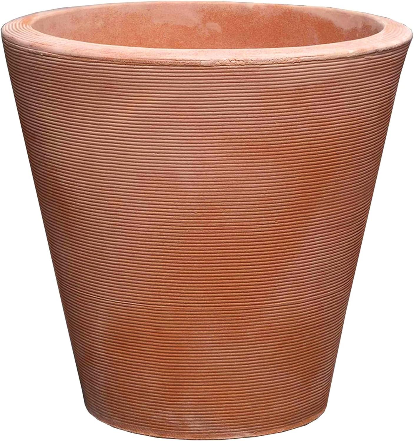 Madison Indoor/Outdoor Modern Round Planter