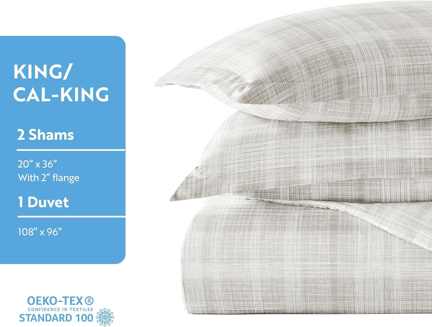 Becky Cameron Simply Soft Thatch Pattern Duvet Cover Set & Reviews | Wayfair