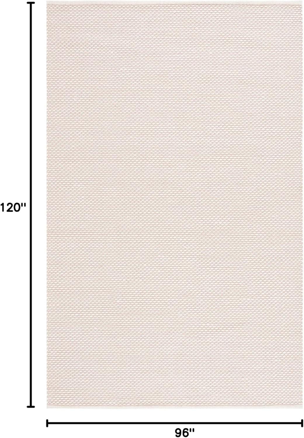 Vermont VRM650 Hand Woven Area Rug - Ivory - 8'x10' - Safavieh.