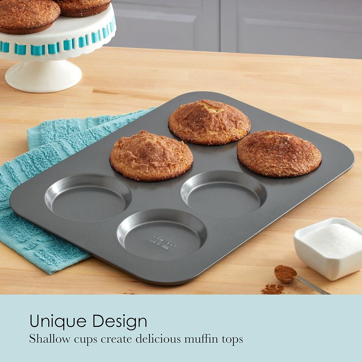 Chicago Metallic Chicago Metallic Non-Stick 6-Cup Muffin Top Pan