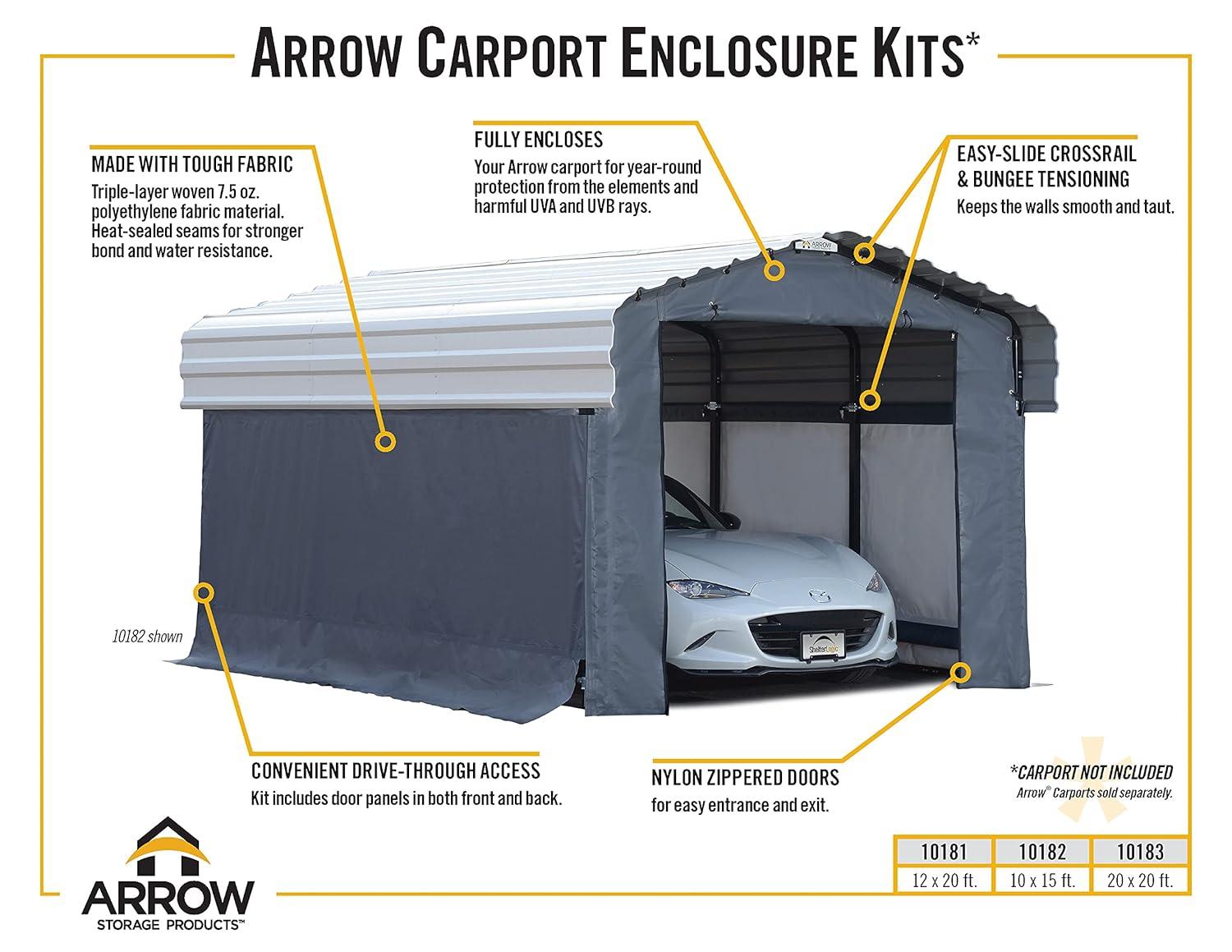 Arrow Mildew Resistant Automobile Cover By Arrow
