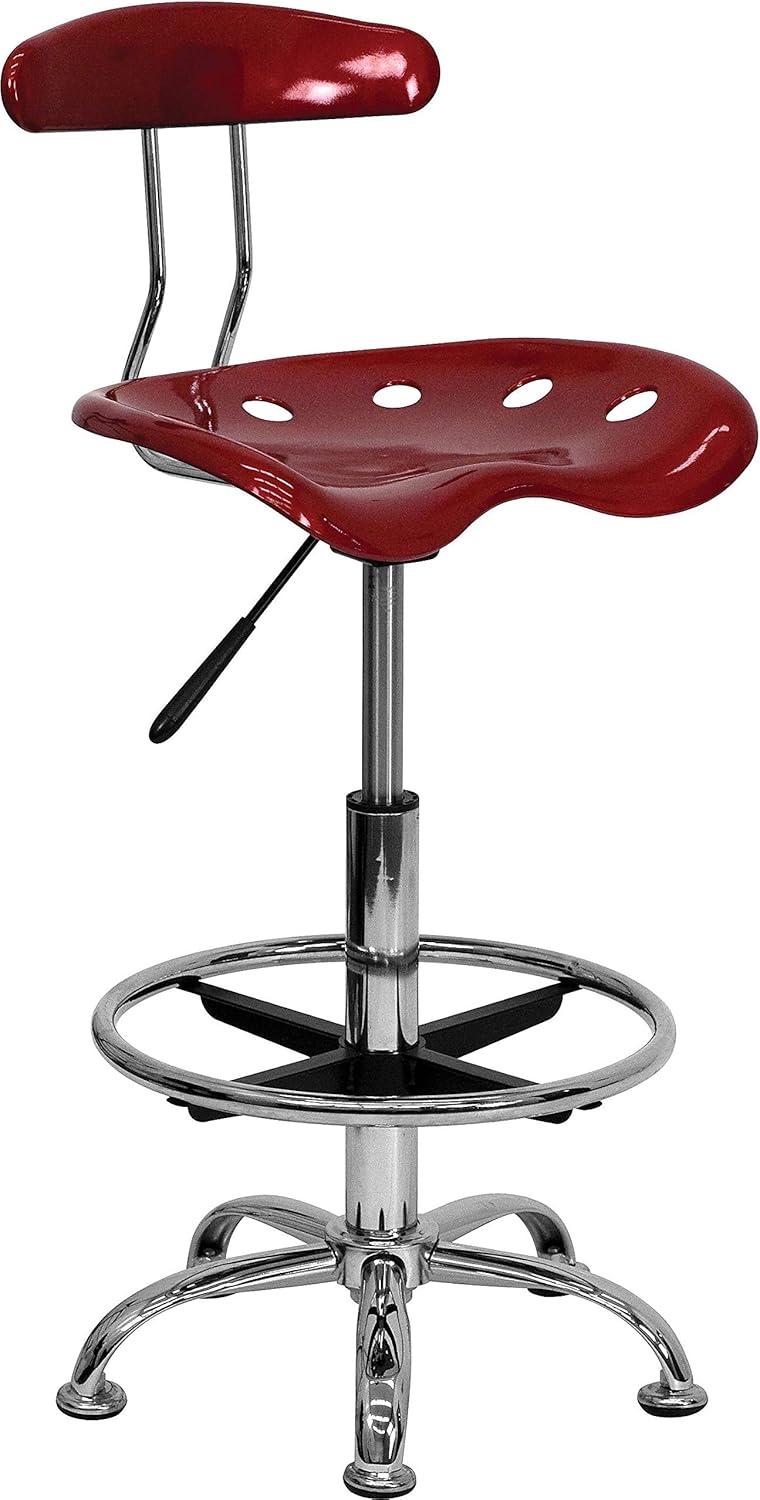 Flash Furniture Monroe Adjustable Height Swivel Bar Stool