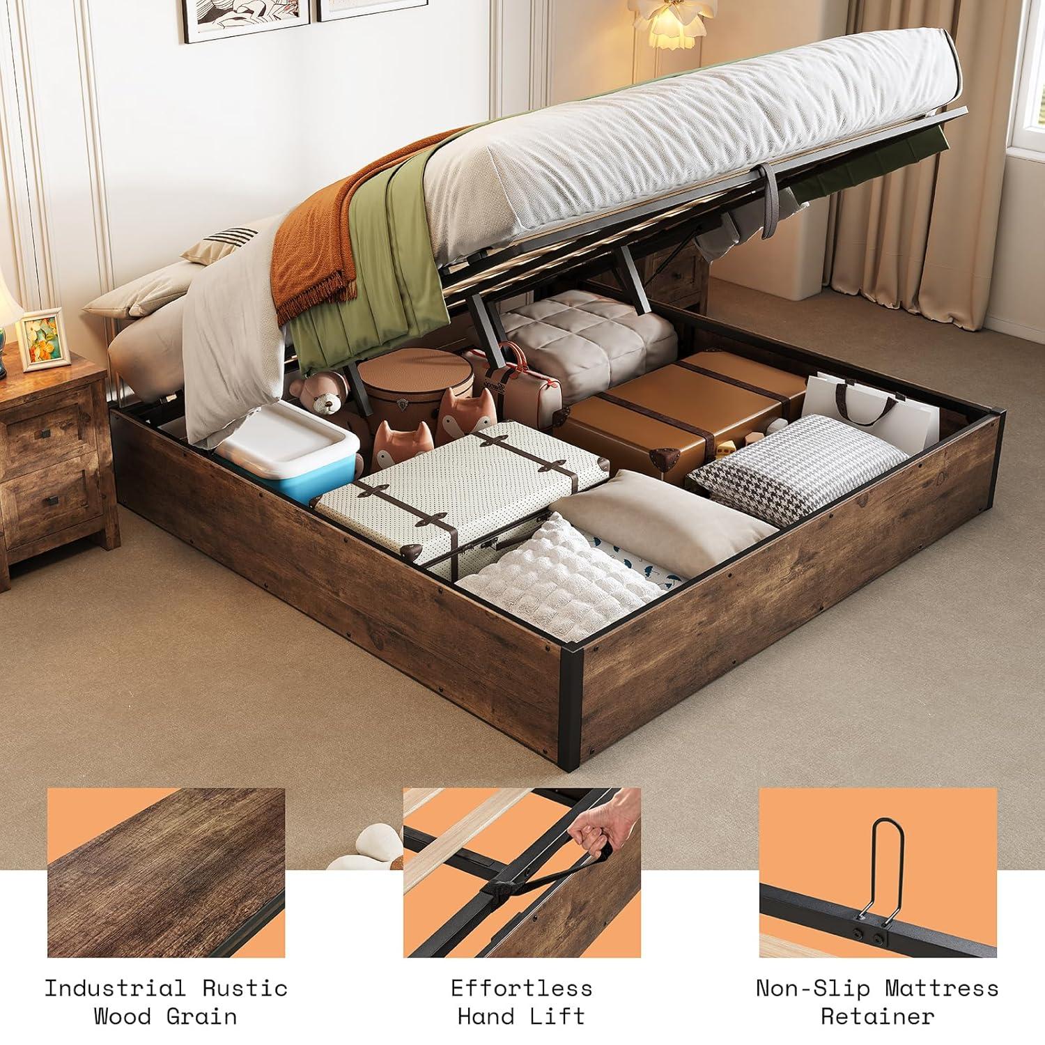 Wade Logan® Caityln Lift Up Storage Bed