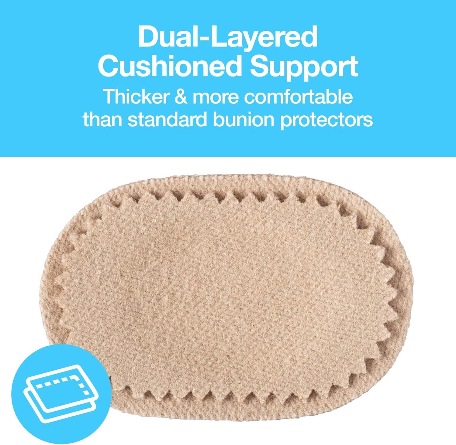 ZenToes Bunion Cushions Pads Guard and Protect Bunions on Feet - 48 CT