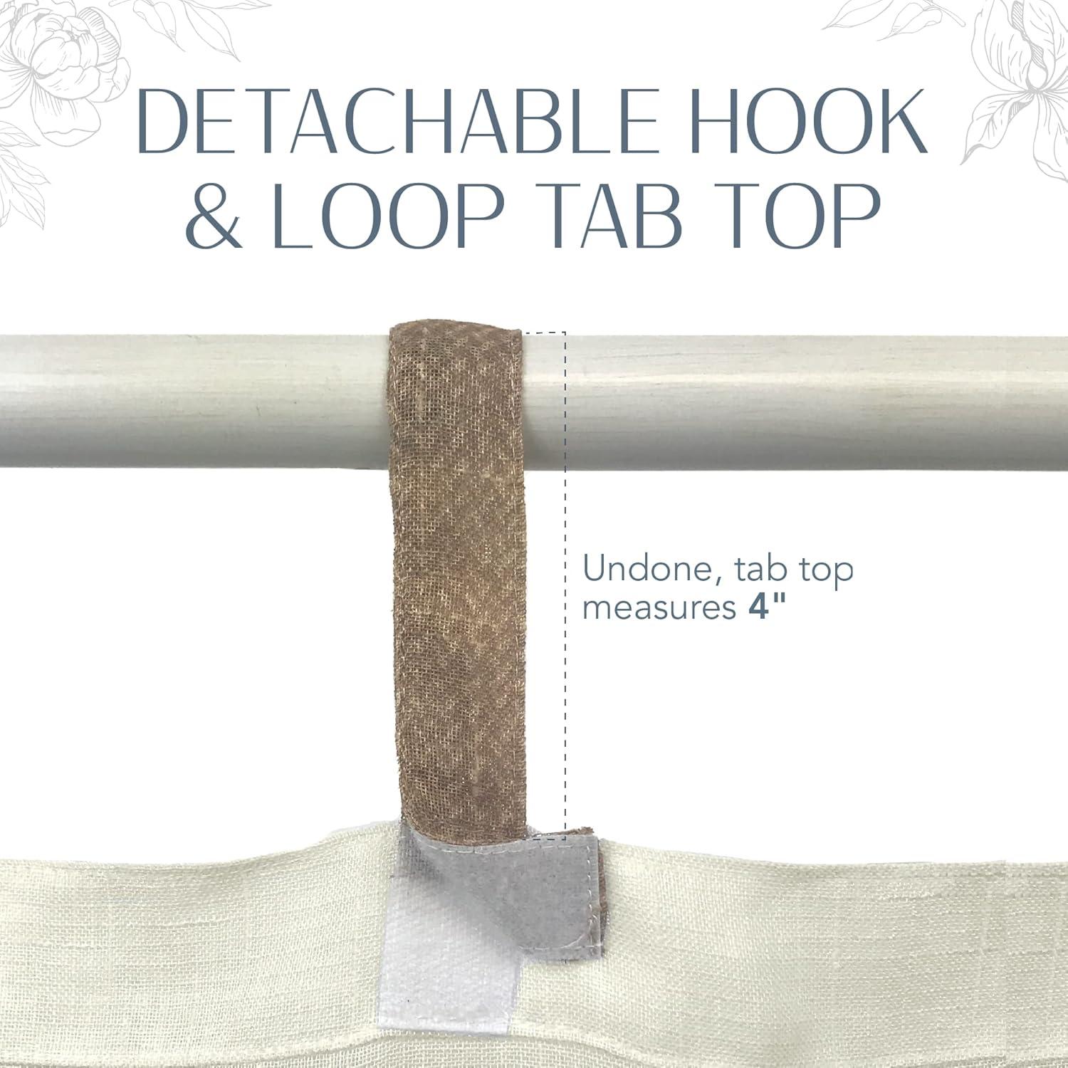 Gracie Oaks Janig Solid Sheer Tab Top Single Indoor/Outdoor Curtain Panel & Reviews | Wayfair