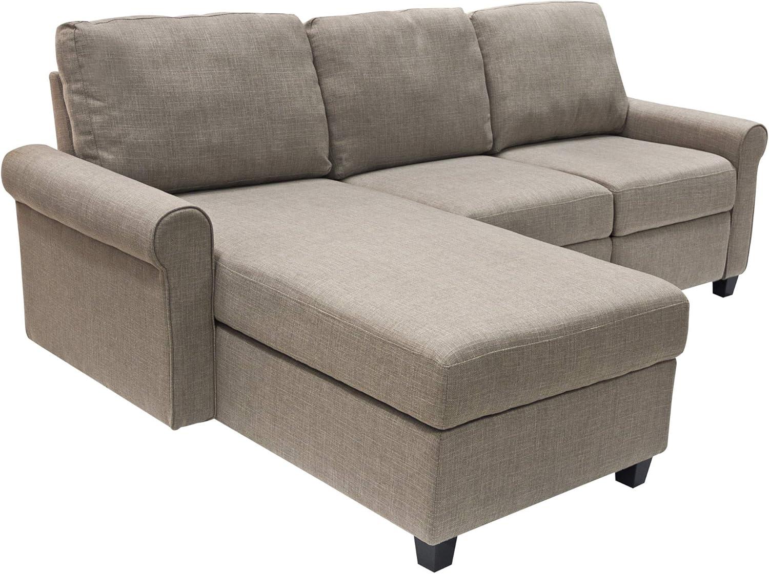 Serta Copenhagen Reclining Sectional Sofa with Storage Chaise