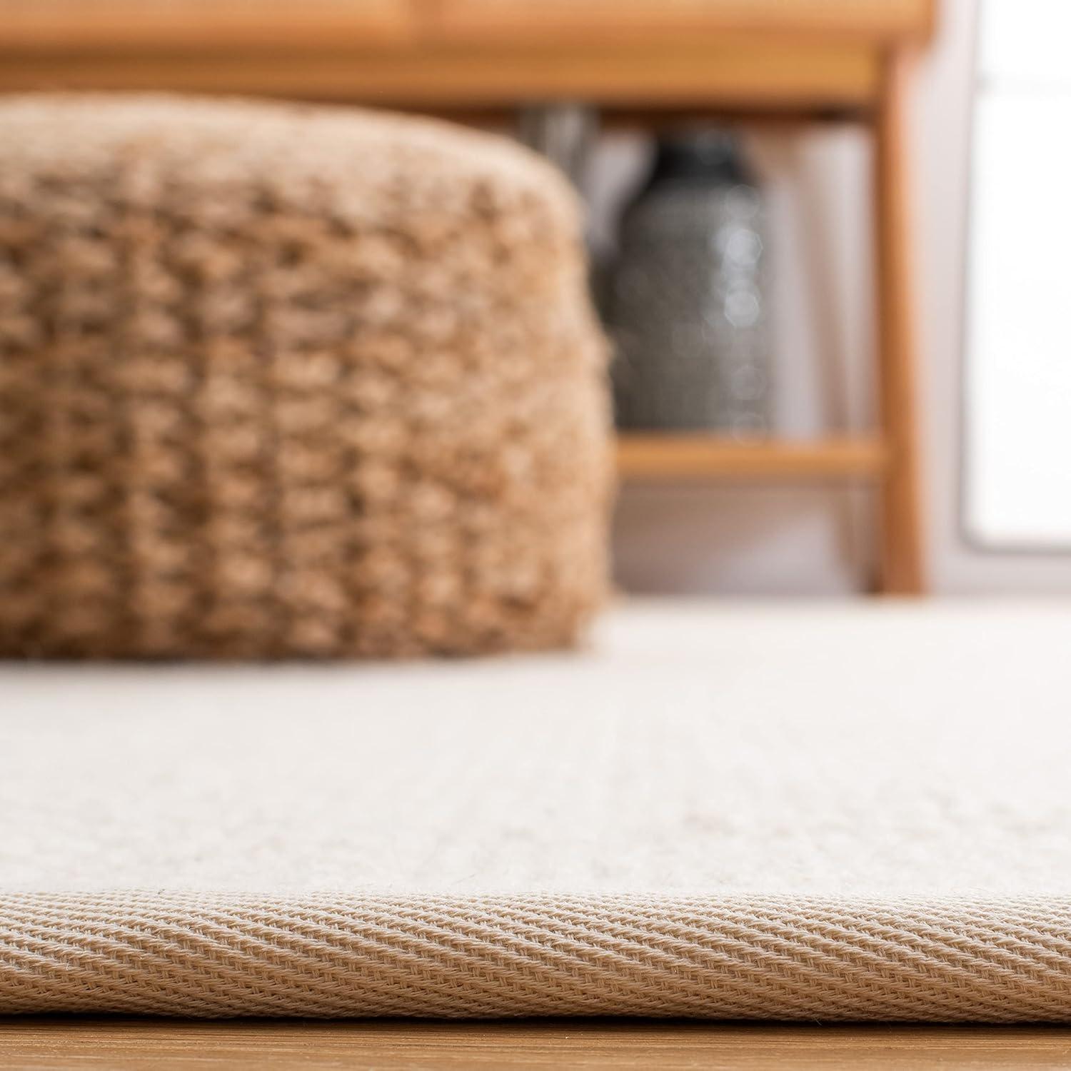 Natural Fiber NF483 Flat Weave Indoor Accent Rug - Ivory - 3'x5' - Safavieh