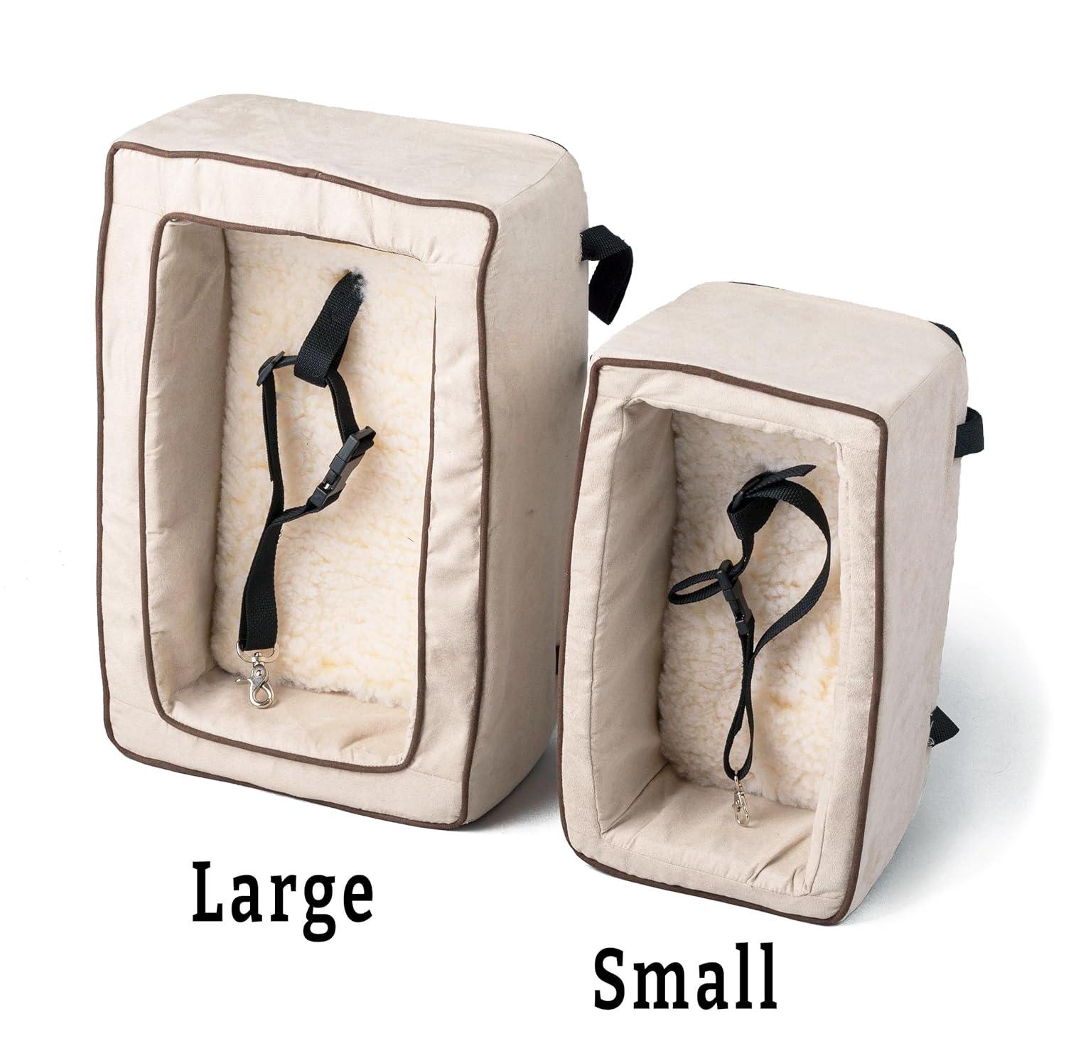 Snoozer Pet Products Luxury Microsuede Lookout Console Dog Car Seat