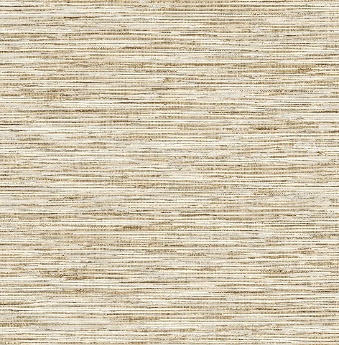 Neutral Hemp Faux Grasscloth Peel and Stick Wallpaper