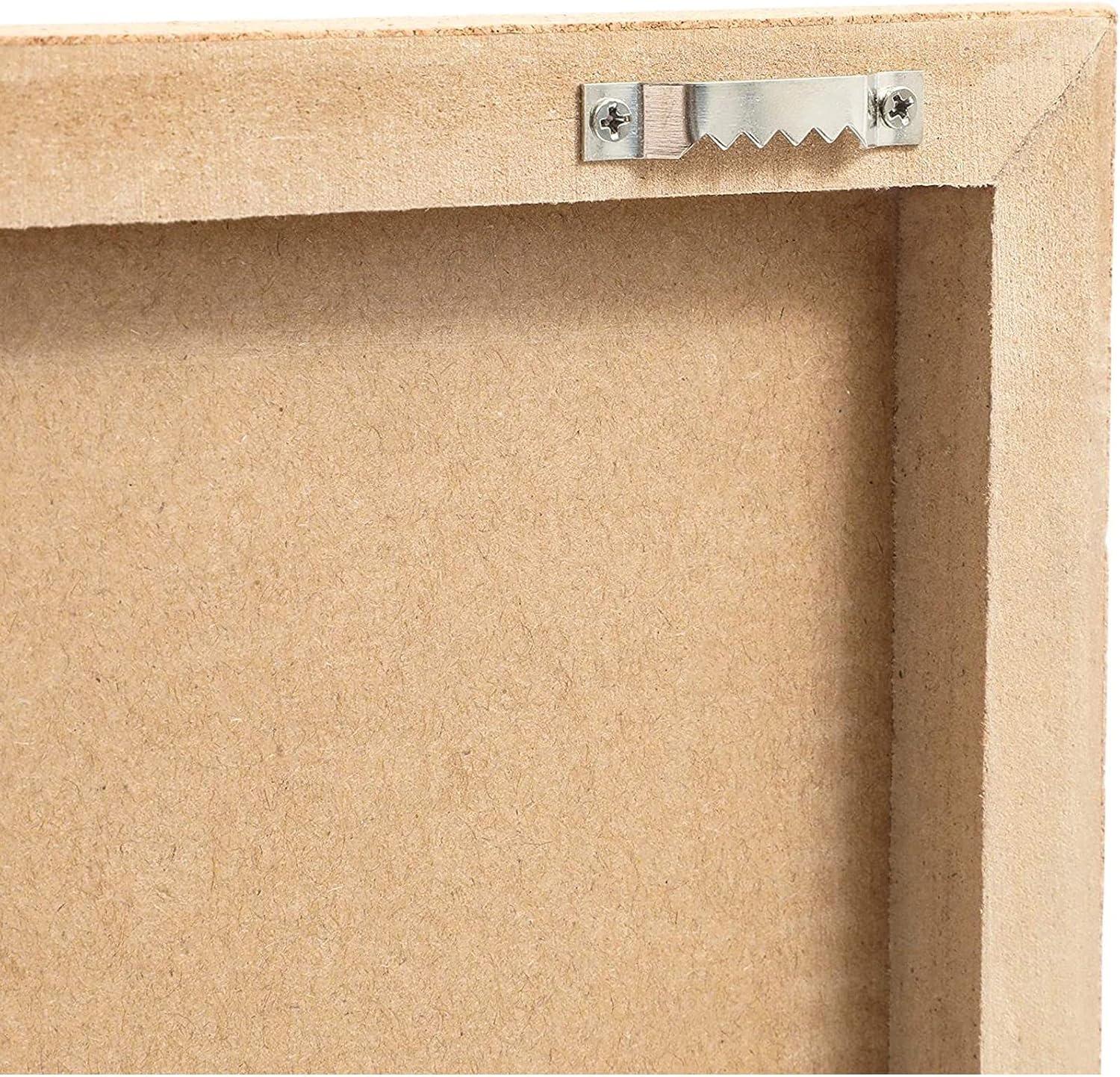 Juvale 2 Pack Frameless Bulletin Cork Board with Leaf Printing, Home Decoration (7.9 x 23.6 x 0.8 in)