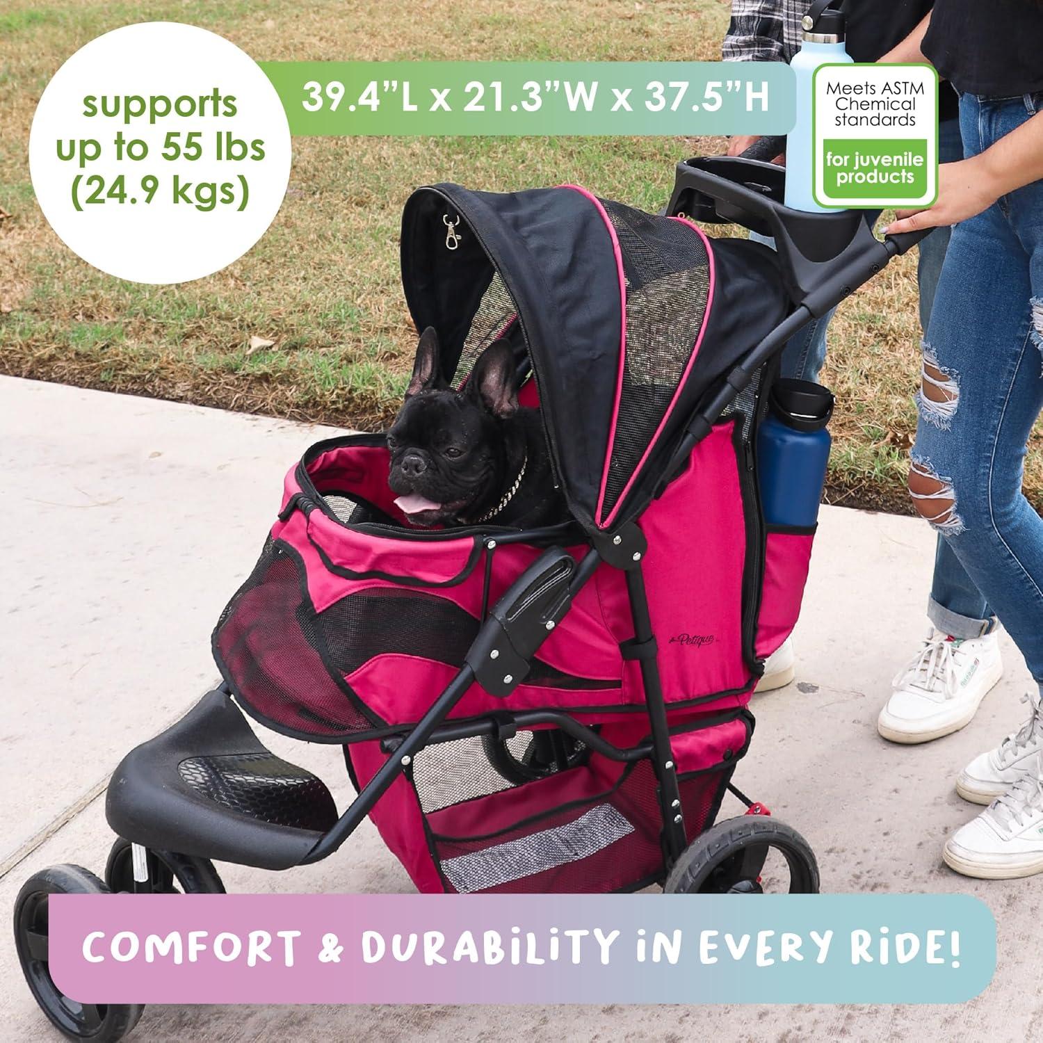 Petique Durable Folding Standard Stroller