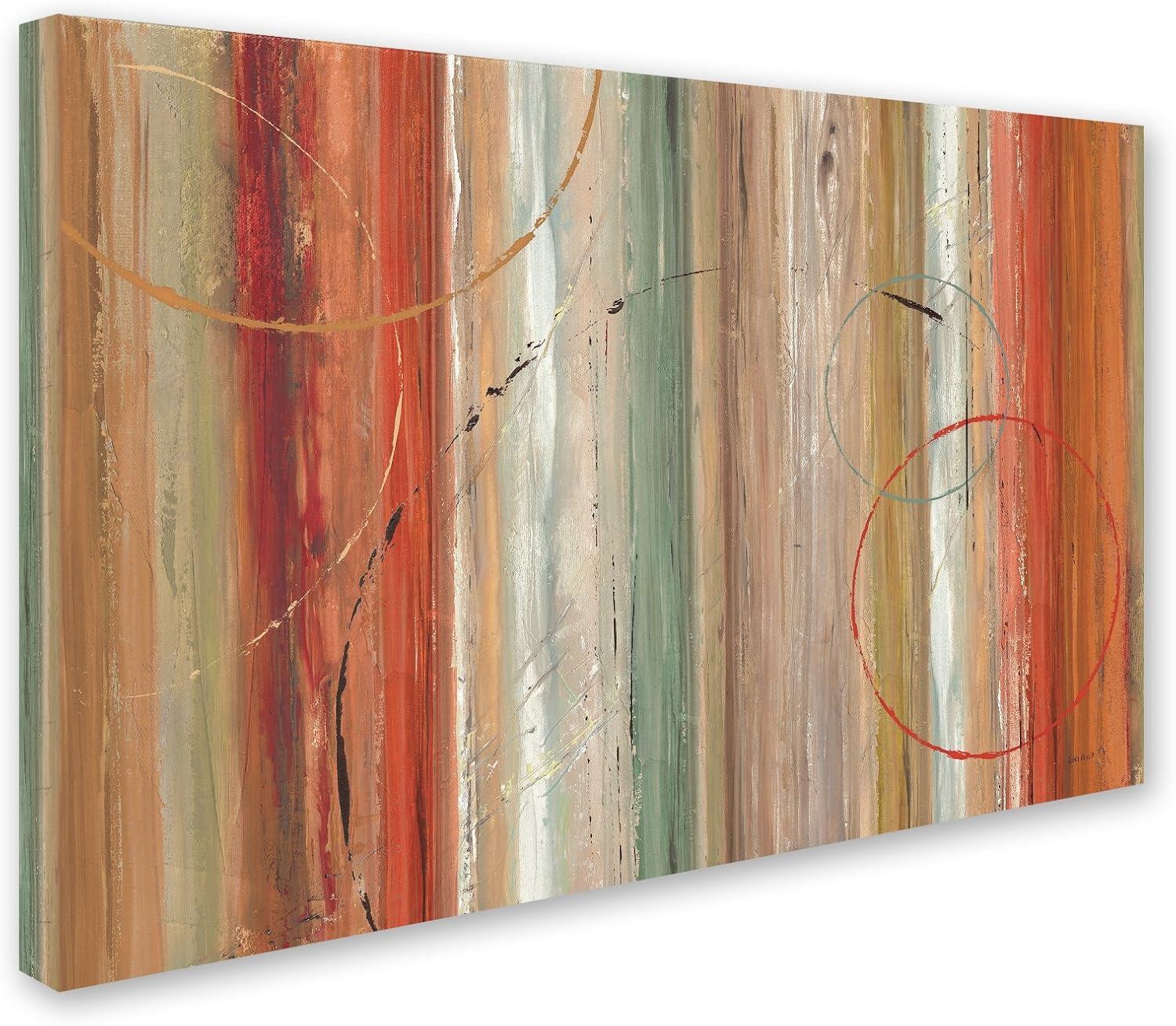 Lisa Audit Spiced II Abstract Canvas Wall Art