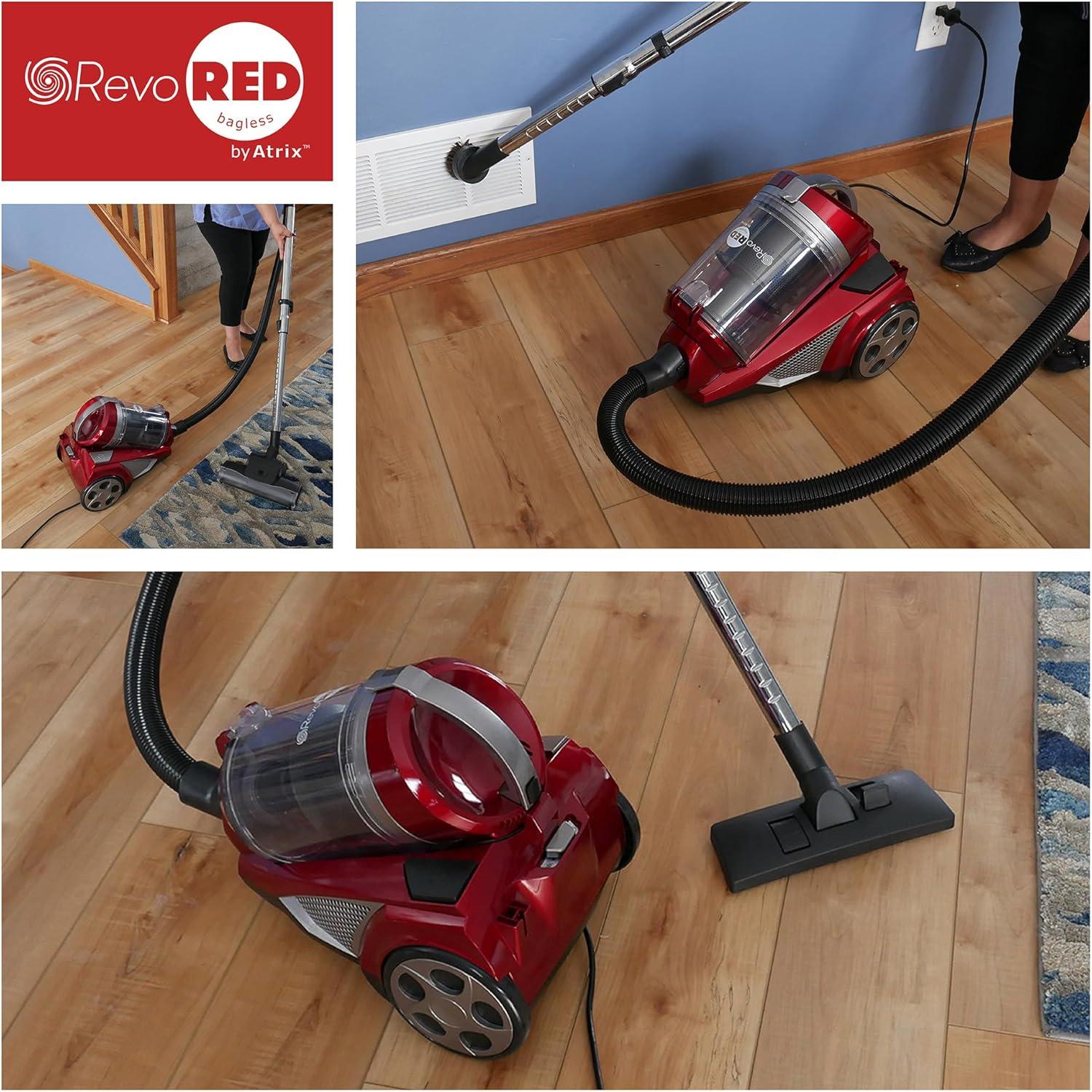 Atrix International Revo Bagless Canister Vacuum