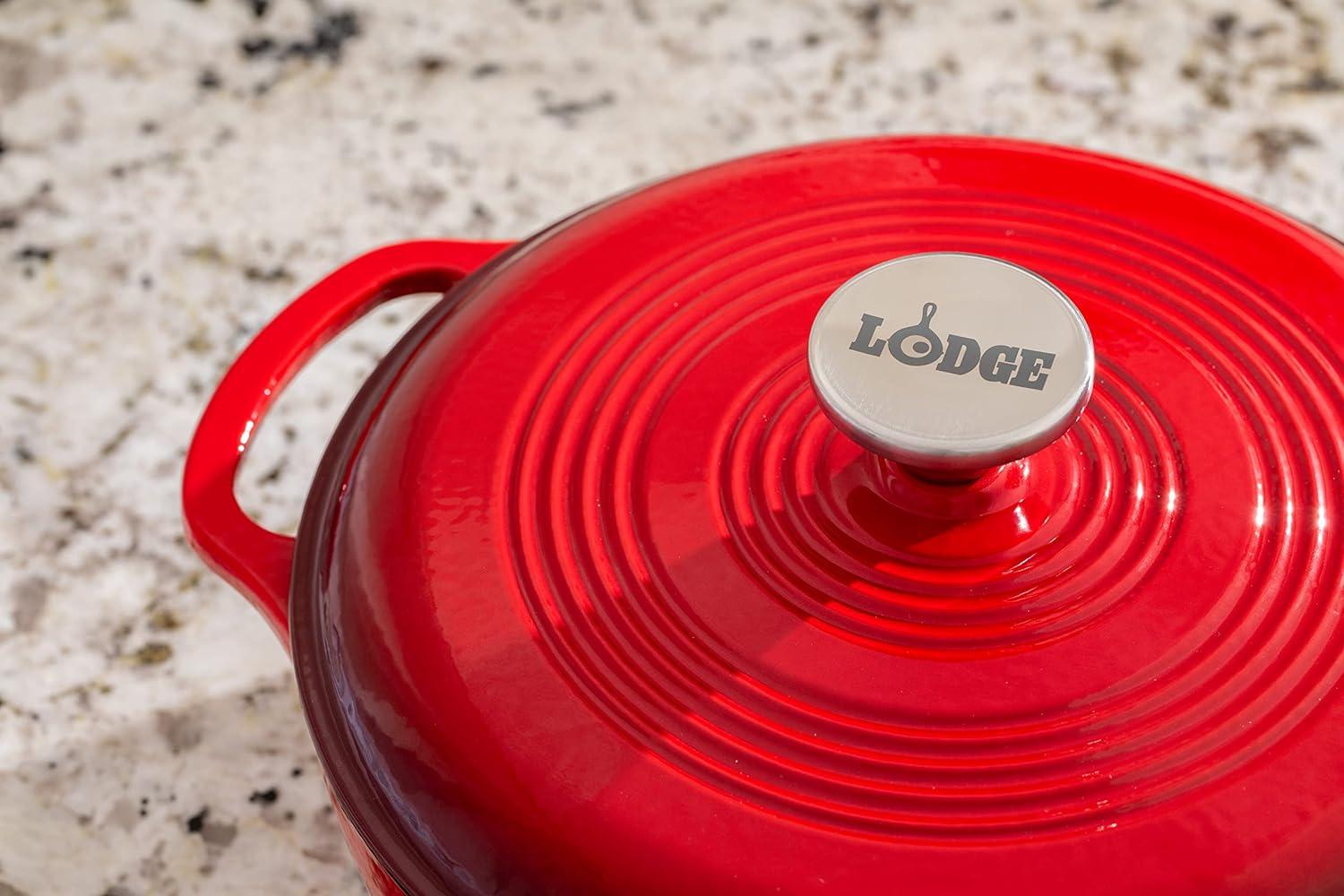 Lodge Lodge Enameled Cast Iron Dutch Oven