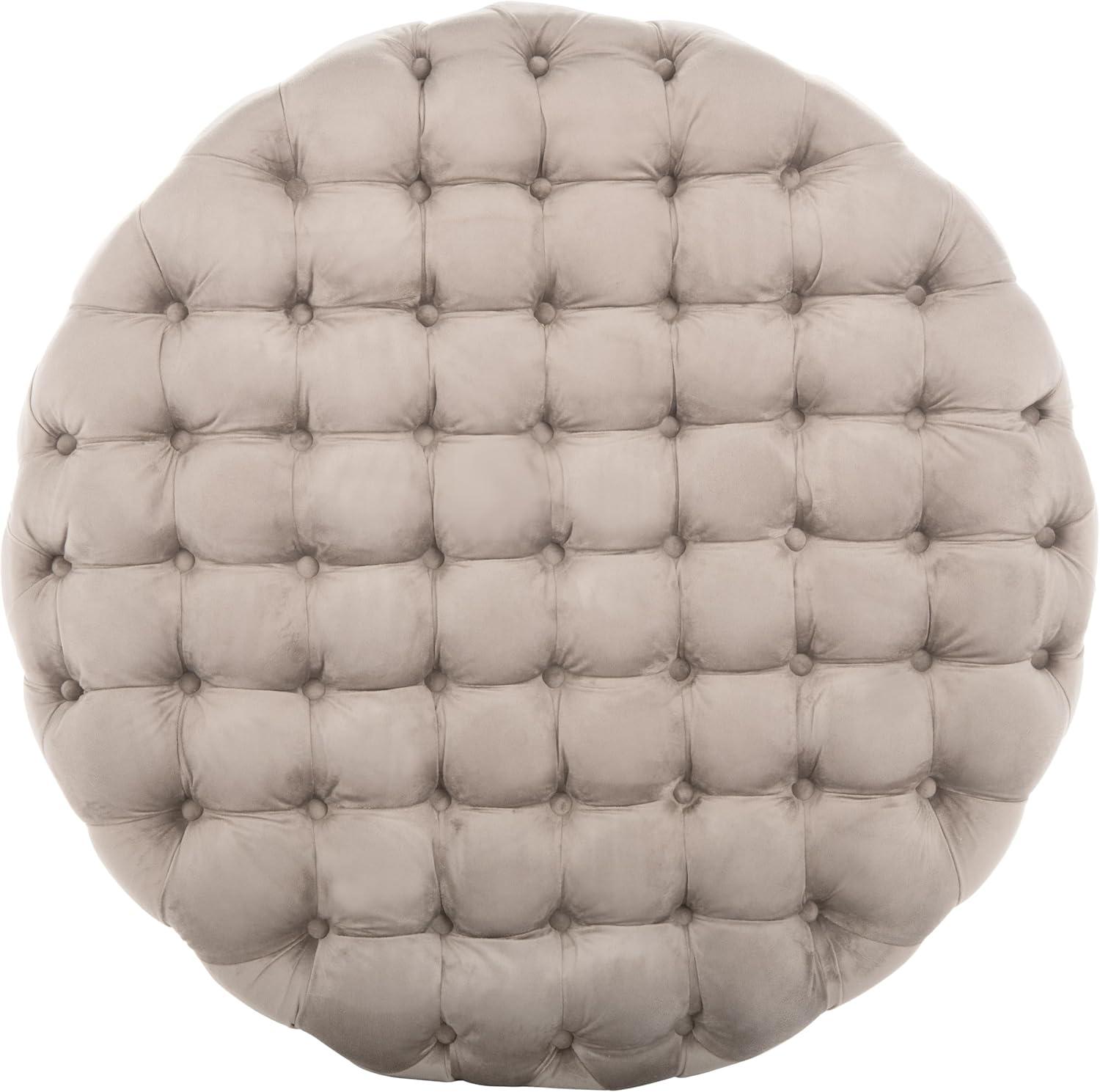 Charlene Tufted Cocktail Ottoman  - Safavieh