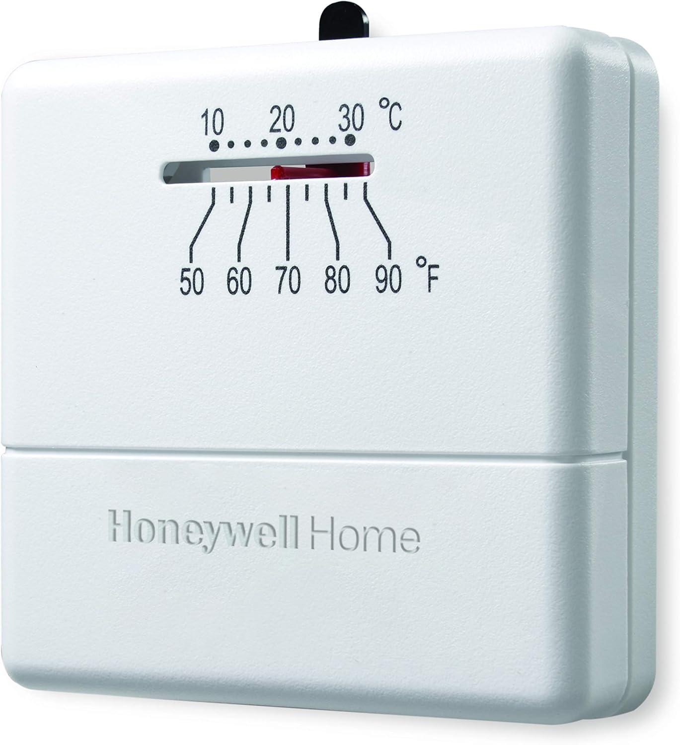 Honeywell Heat-Only Thermostat, White