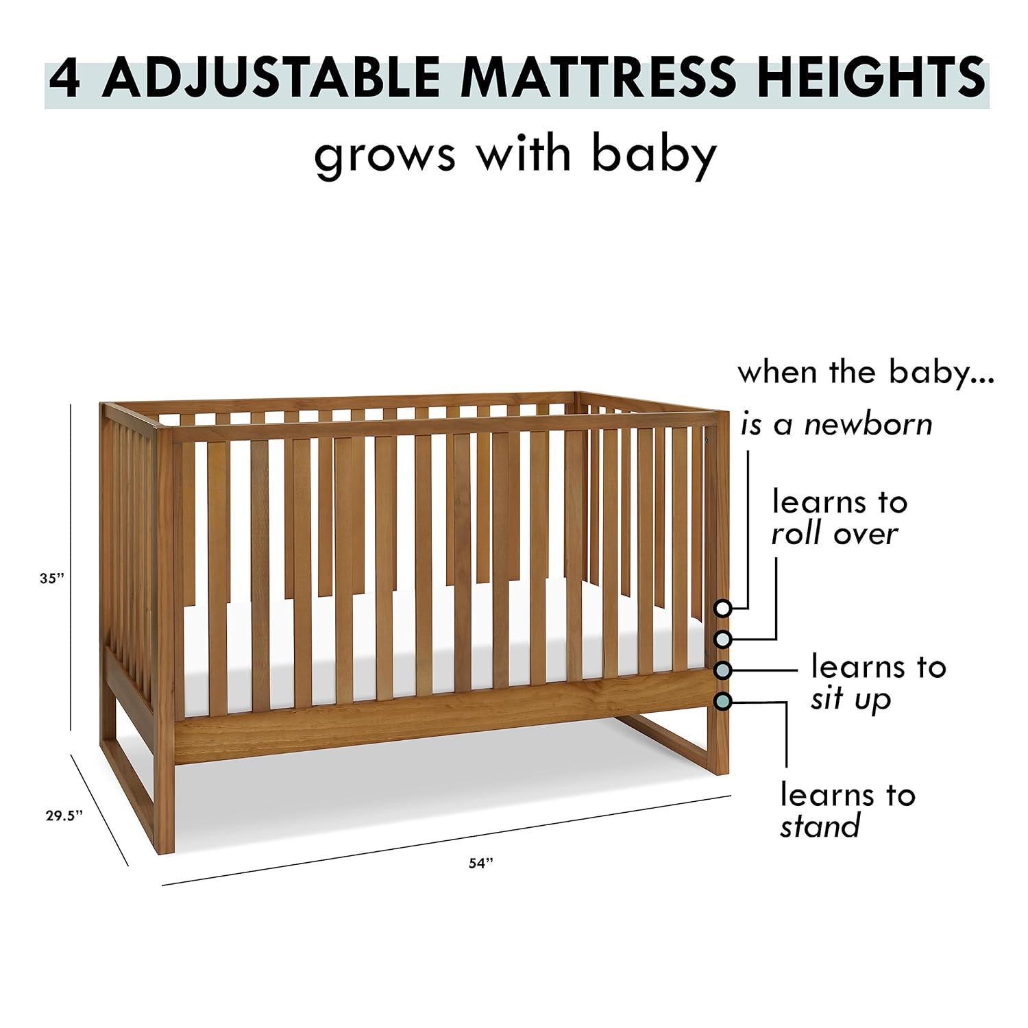 Hunter 3 in 1 Convertible Crib