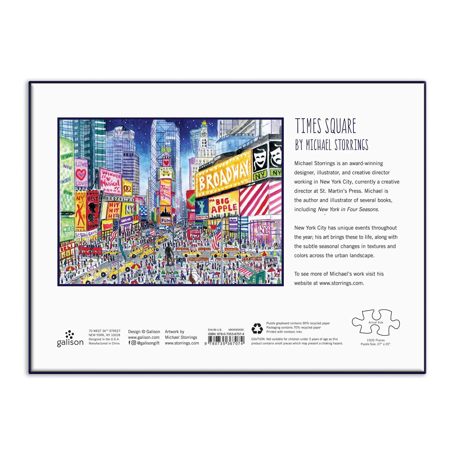 Michael Storrings Times Square 1000 Piece Puzzle (Other)