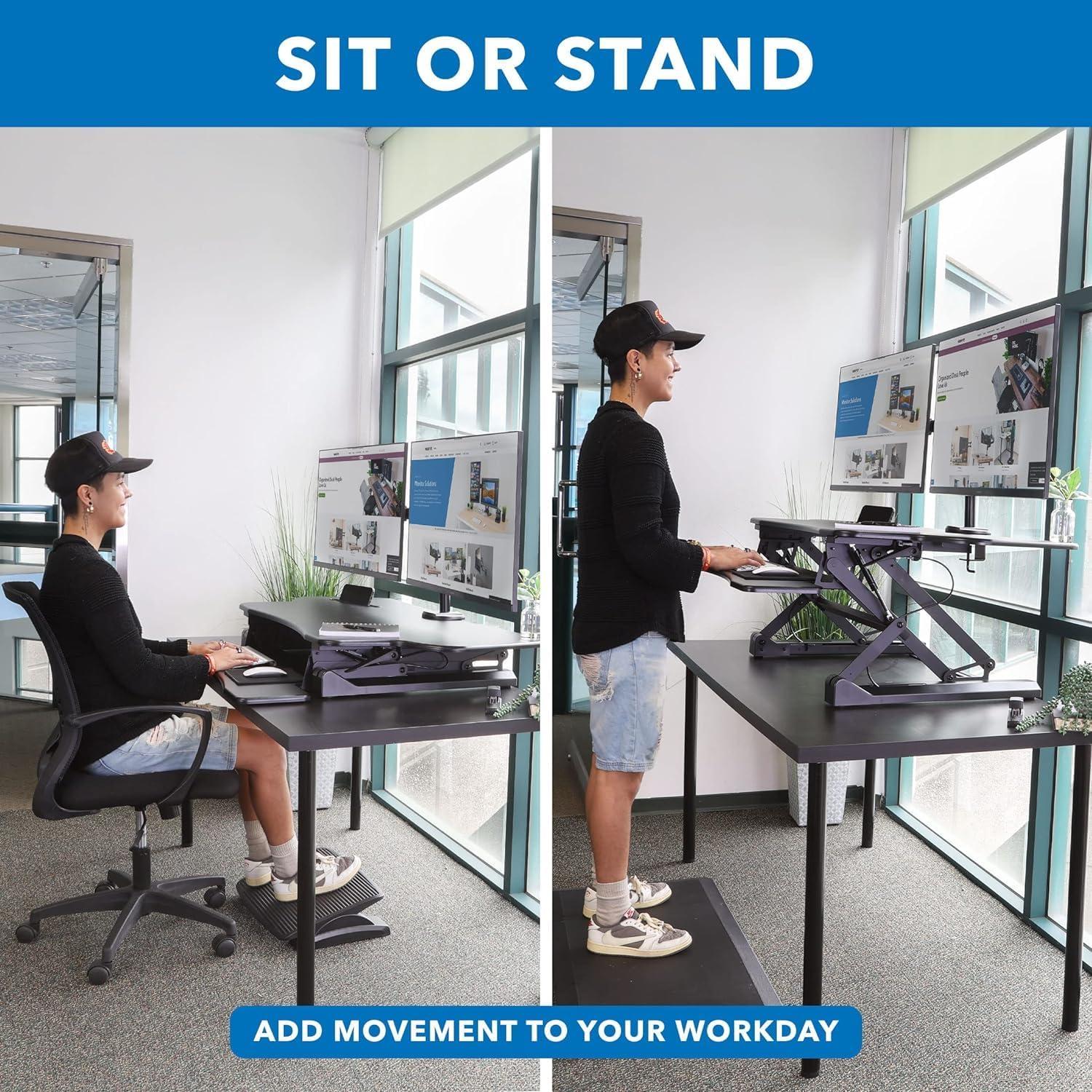 Mount-it Multi-Screen Floor Stand Mount