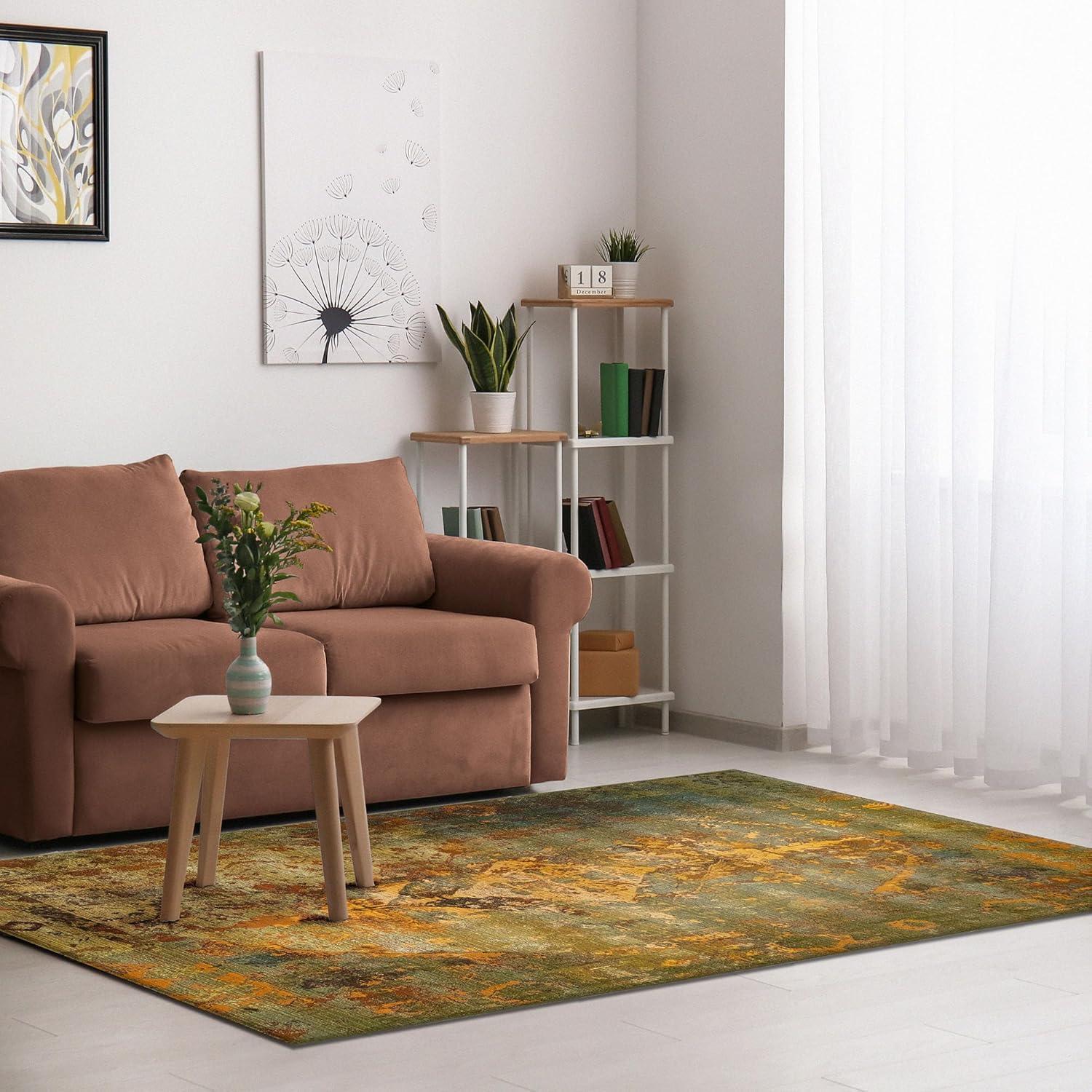 Liora Manne Marina Kermin Indoor/Outdoor Rug Green 2'7" x 4'3"